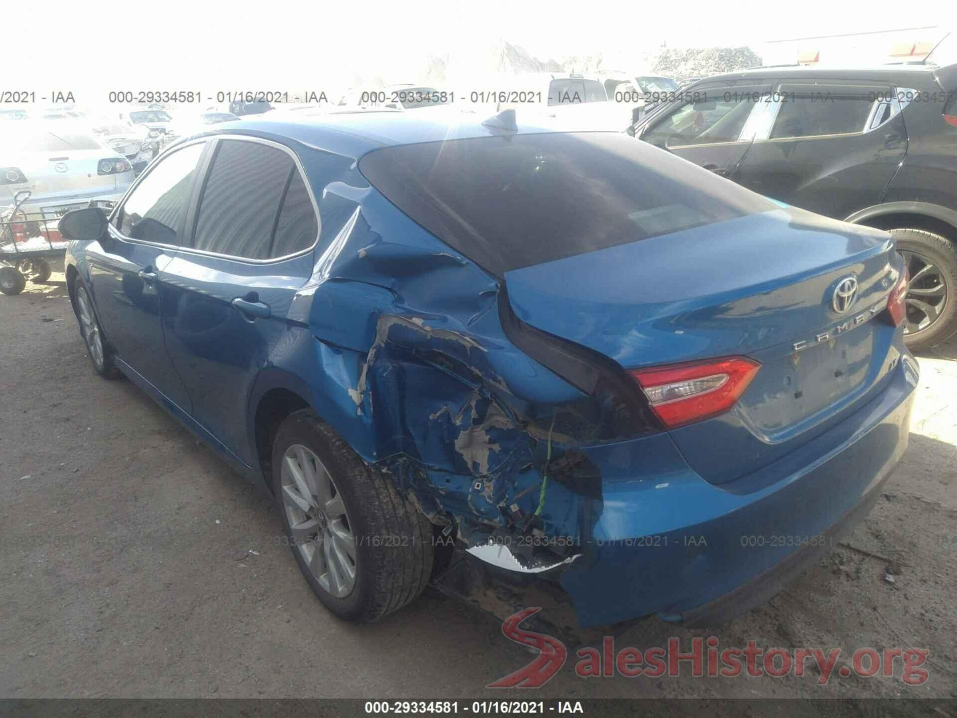 4T1B11HK7KU281741 2019 TOYOTA CAMRY