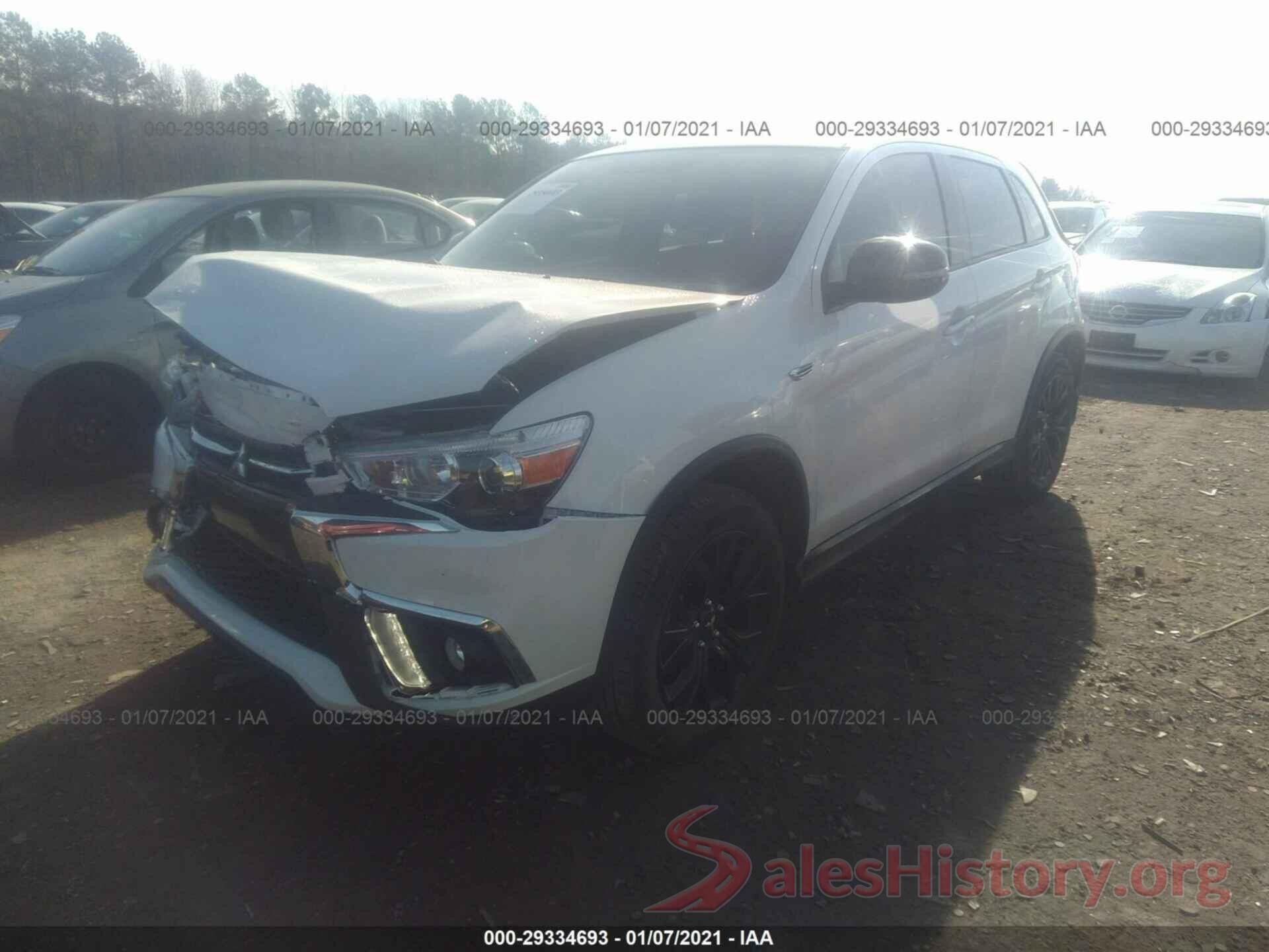 JA4AP3AU2KU009842 2019 MITSUBISHI OUTLANDER SPORT