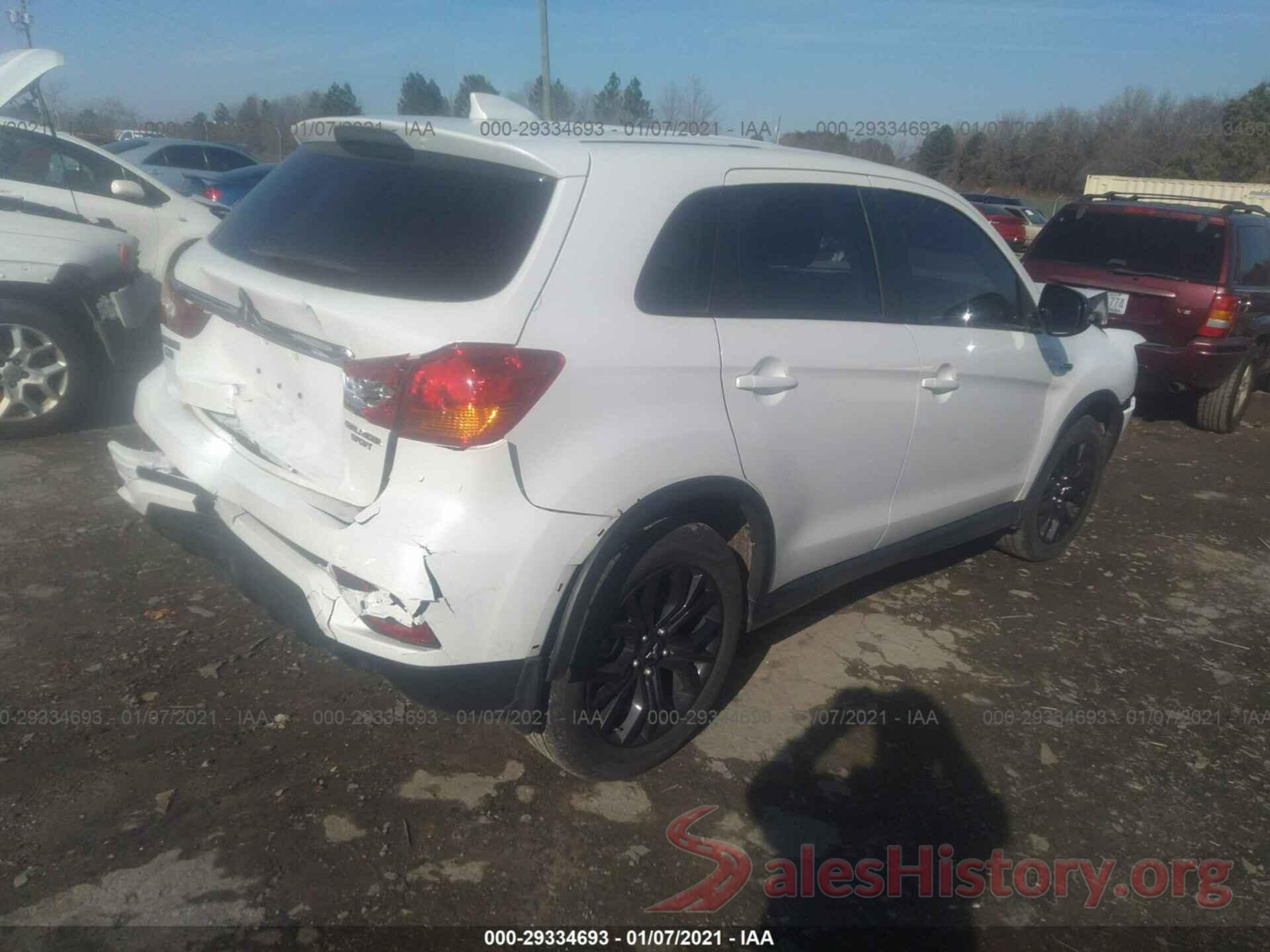 JA4AP3AU2KU009842 2019 MITSUBISHI OUTLANDER SPORT