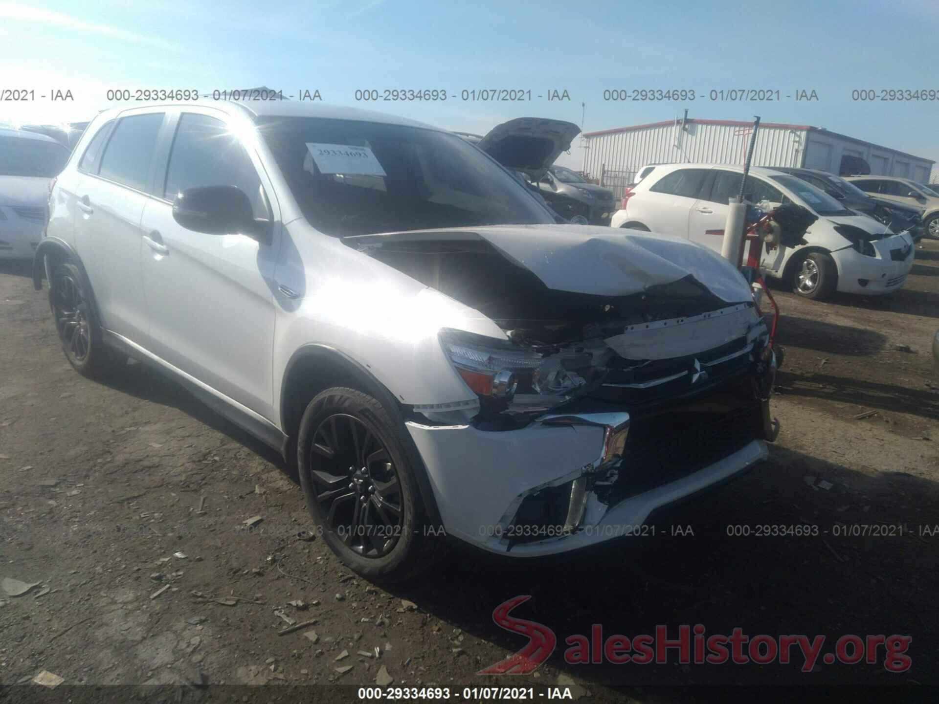 JA4AP3AU2KU009842 2019 MITSUBISHI OUTLANDER SPORT