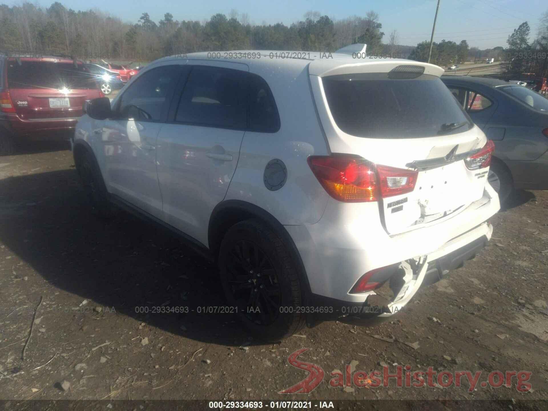 JA4AP3AU2KU009842 2019 MITSUBISHI OUTLANDER SPORT