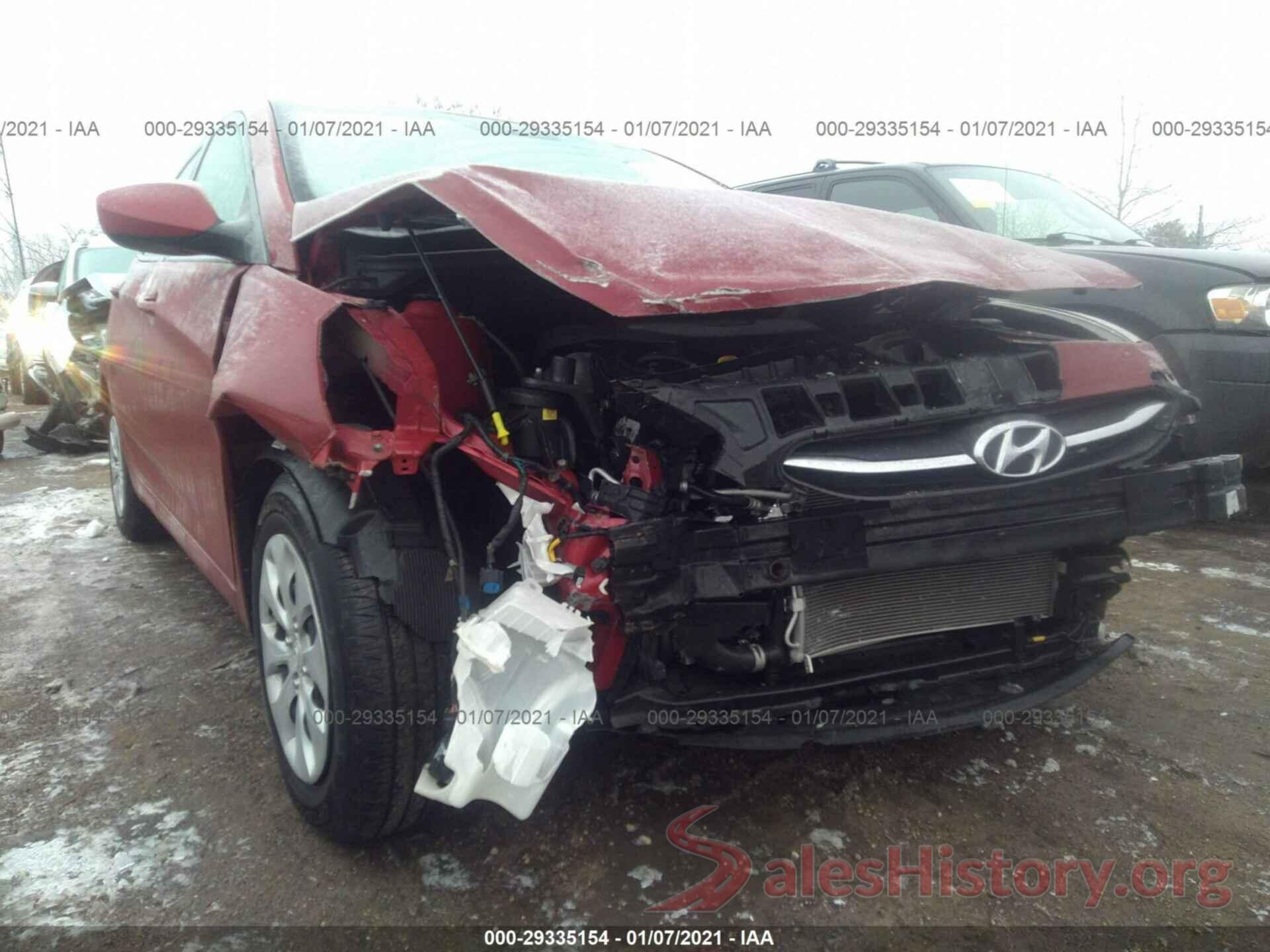 KMHCT4AE6GU154703 2016 HYUNDAI ACCENT