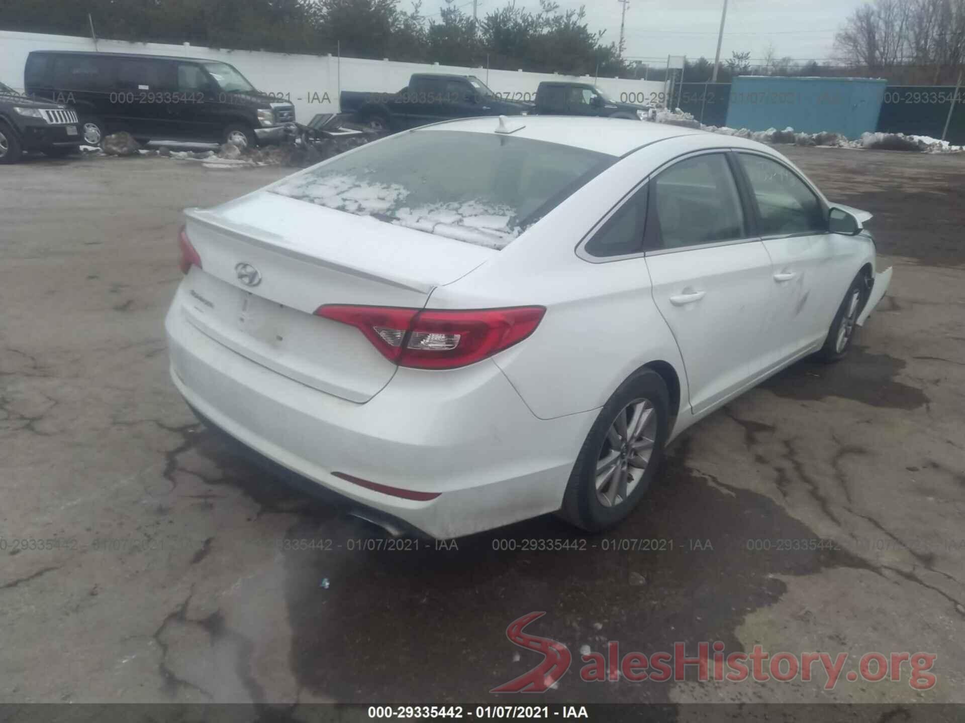 5NPE24AF5GH372974 2016 HYUNDAI SONATA