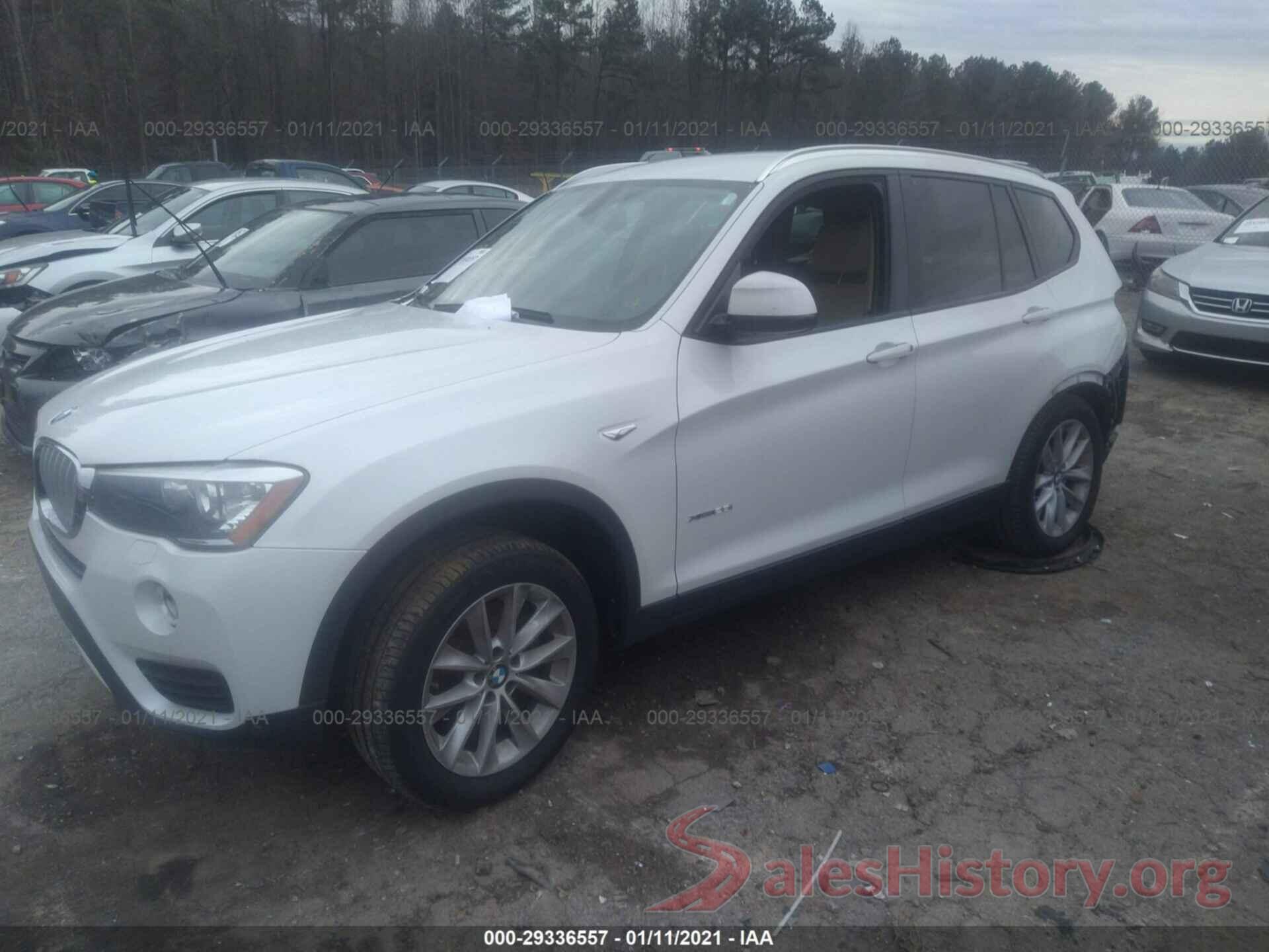 5UXWX9C53G0D79363 2016 BMW X3