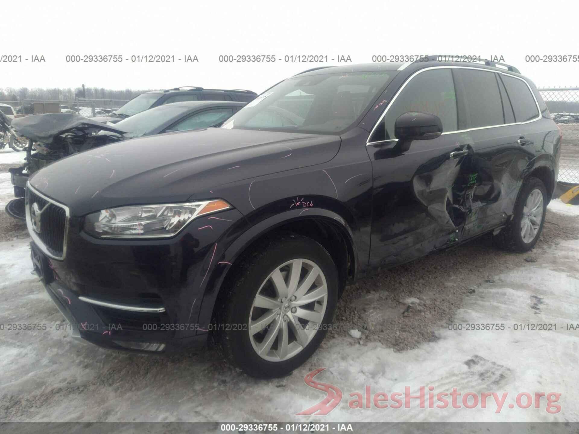 YV4A22PK9G1013641 2016 VOLVO XC90