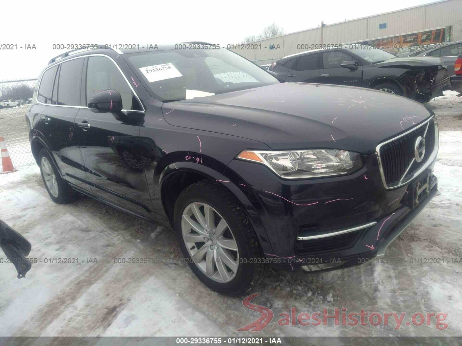 YV4A22PK9G1013641 2016 VOLVO XC90