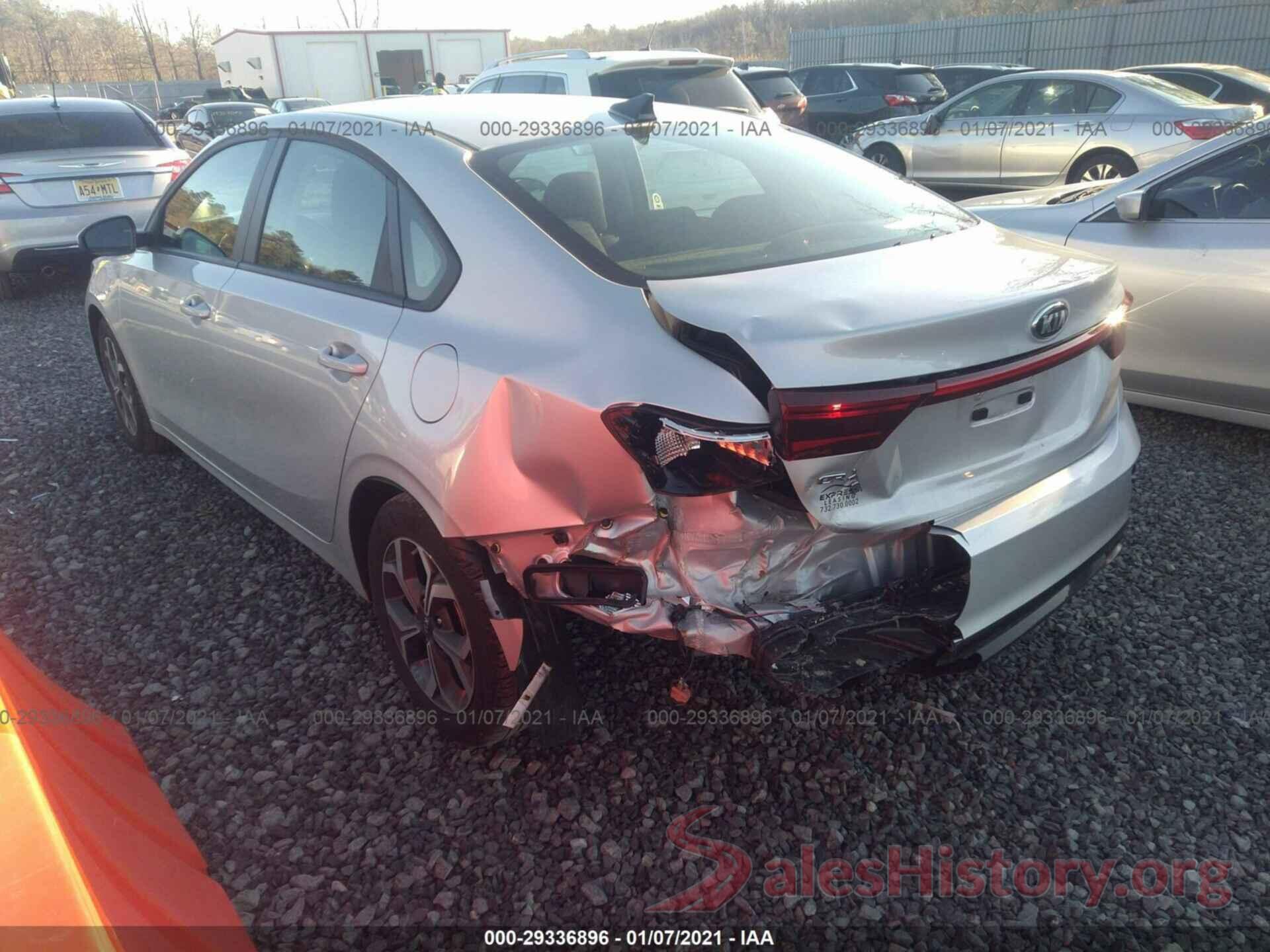 3KPF24AD7LE144475 2020 KIA FORTE