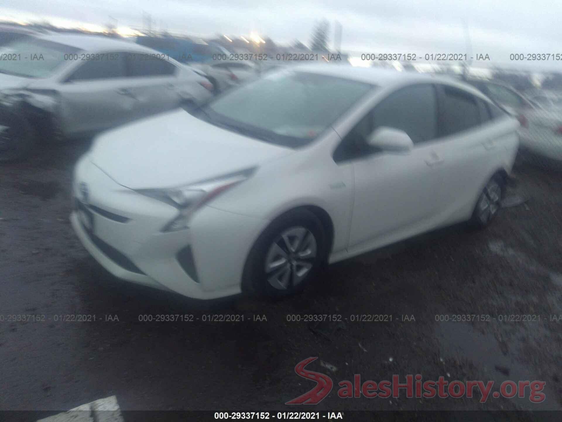 JTDKARFU1G3004135 2016 TOYOTA PRIUS