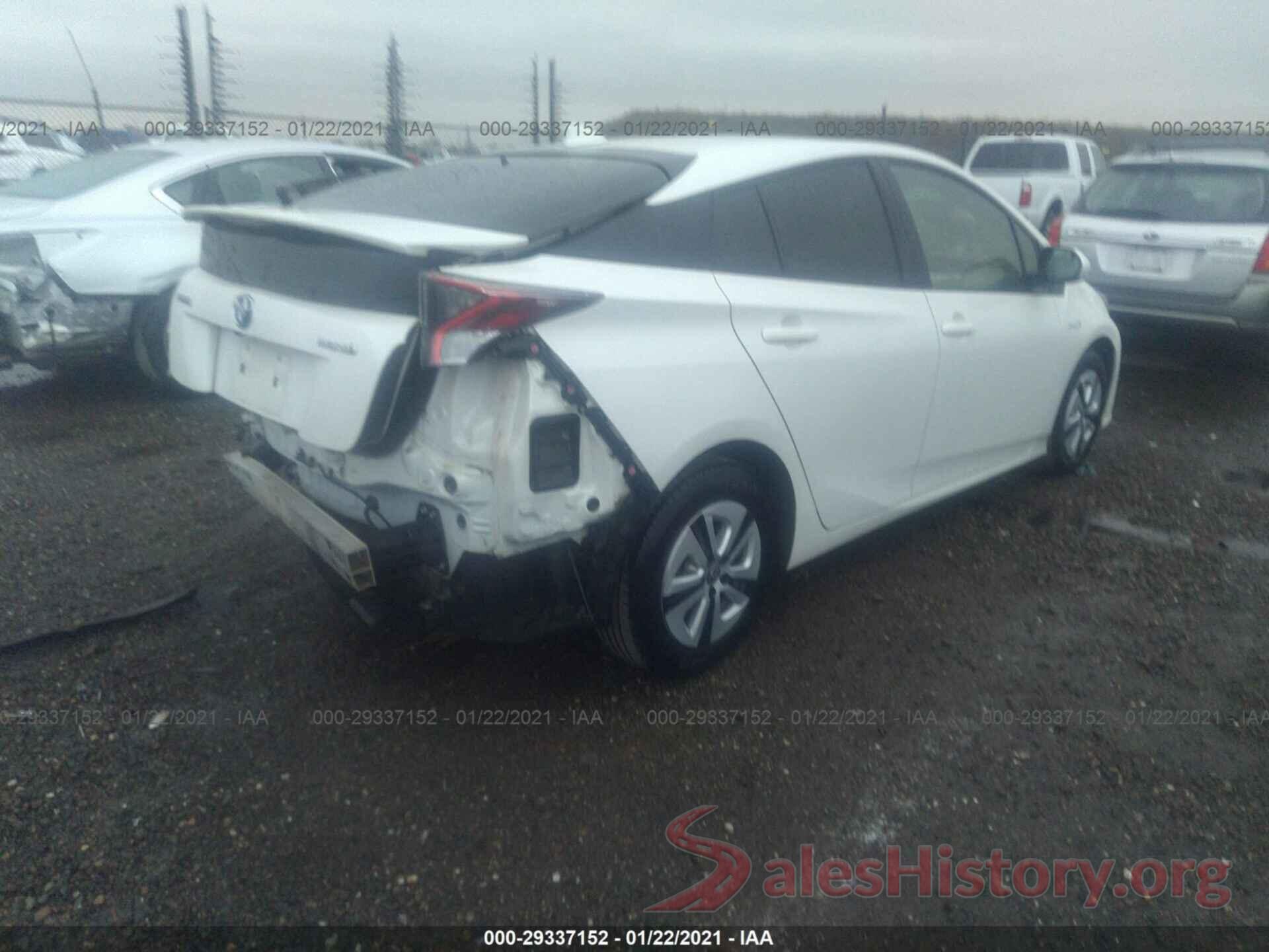 JTDKARFU1G3004135 2016 TOYOTA PRIUS