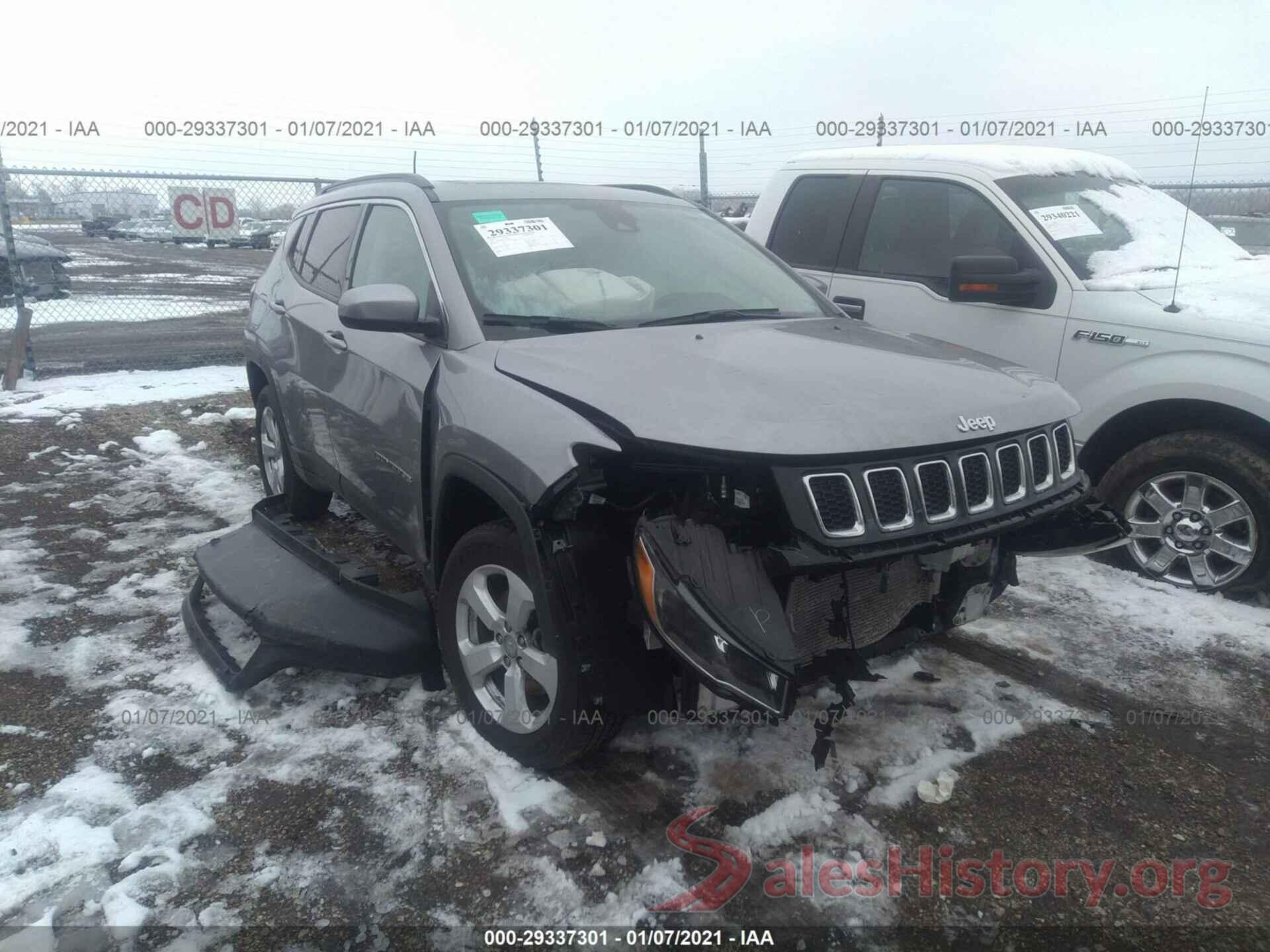 3C4NJDBB2LT160672 2020 JEEP COMPASS