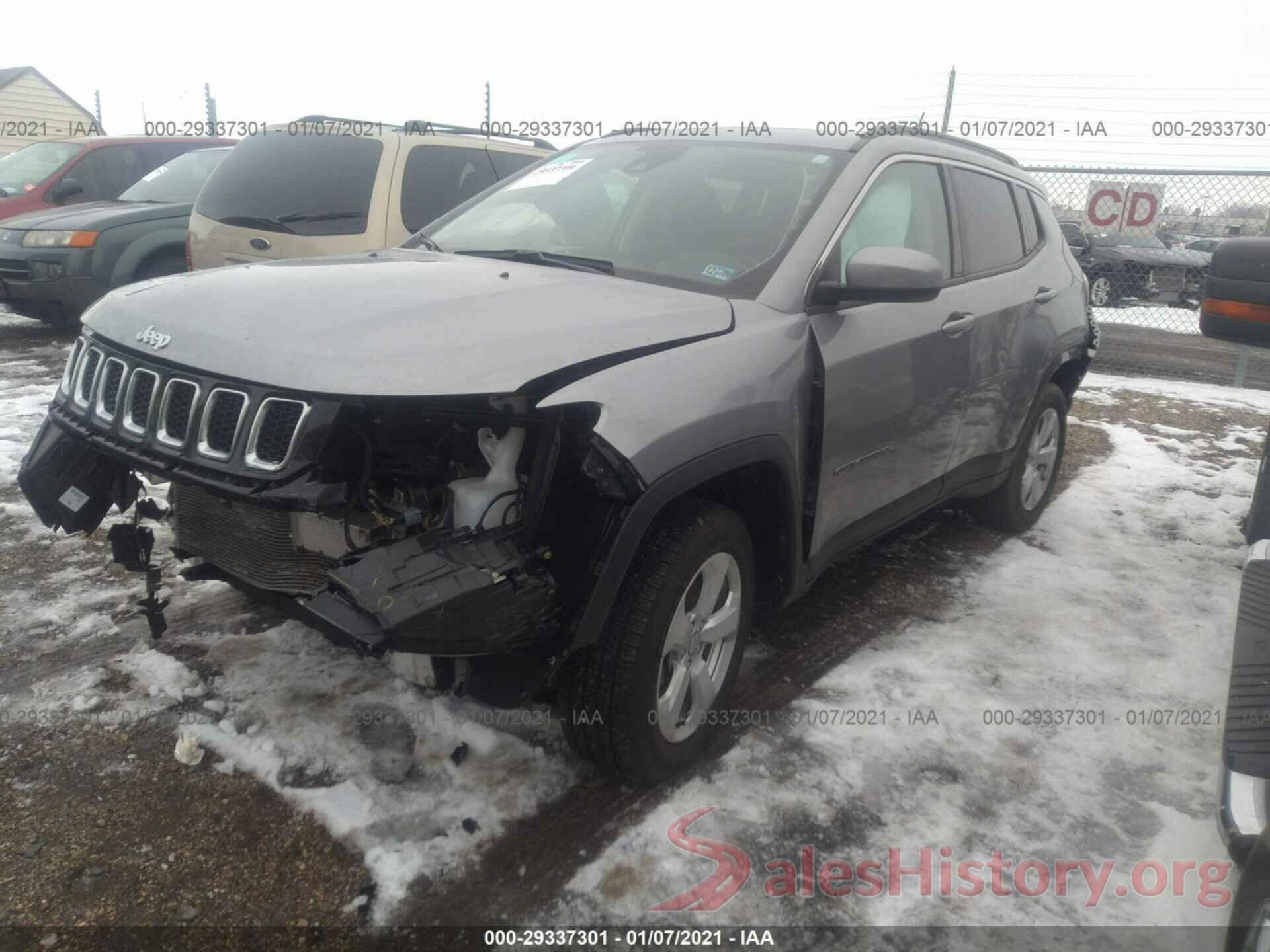 3C4NJDBB2LT160672 2020 JEEP COMPASS