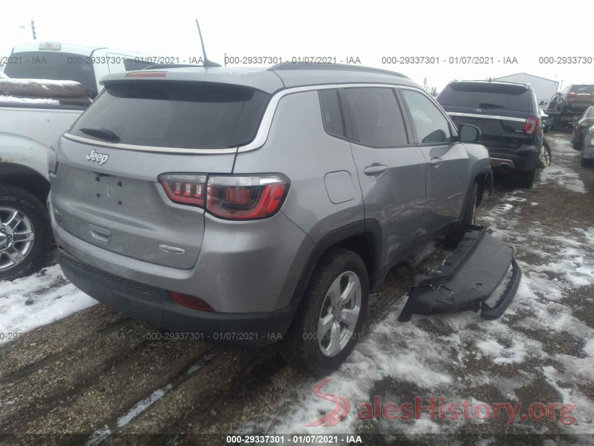 3C4NJDBB2LT160672 2020 JEEP COMPASS