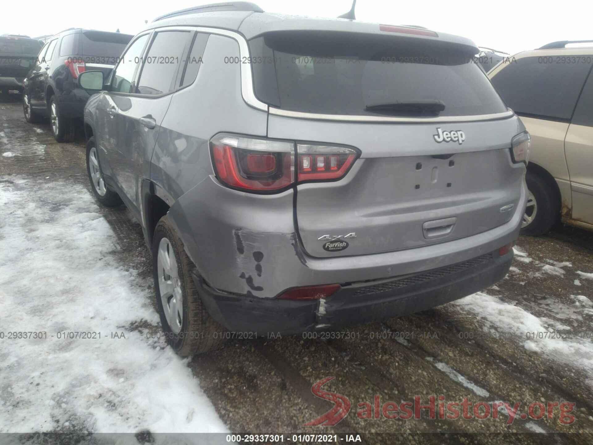 3C4NJDBB2LT160672 2020 JEEP COMPASS