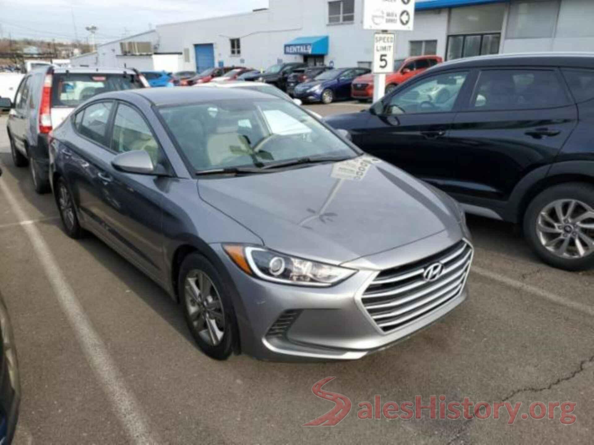 5NPD84LF5JH276695 2018 HYUNDAI ELANTRA