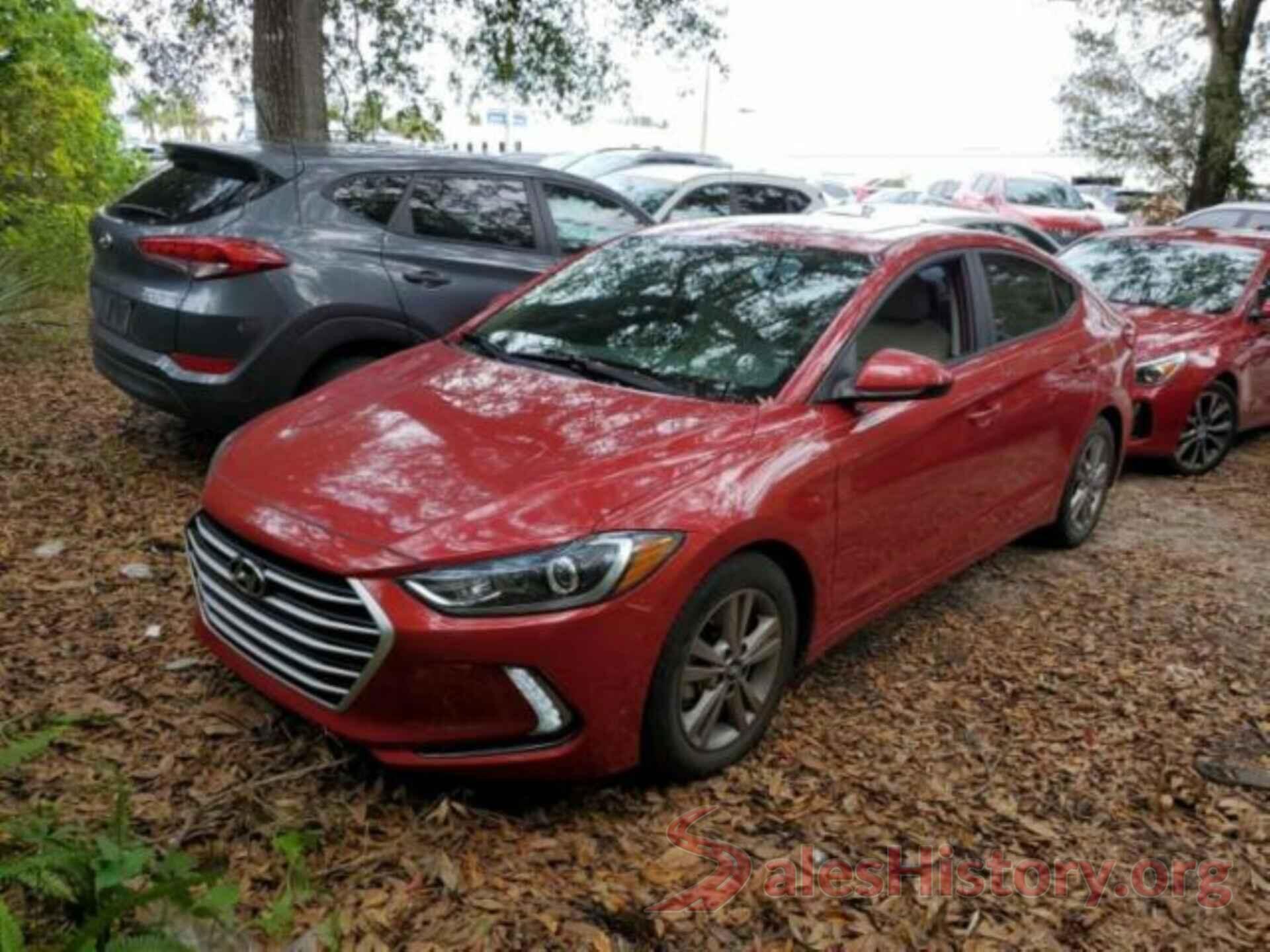 5NPD84LF1HH165393 2017 HYUNDAI ELANTRA