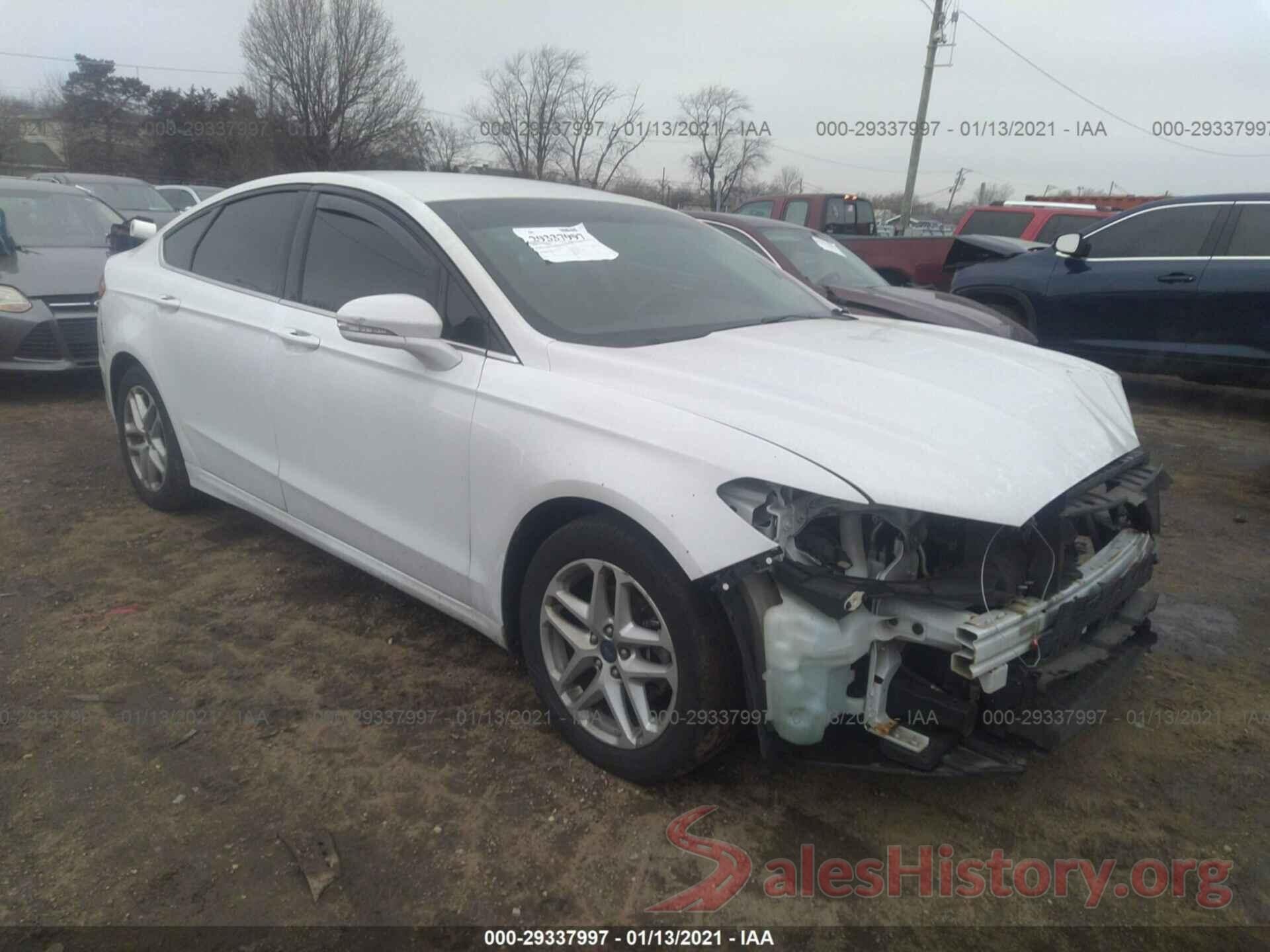 3FA6P0H7XGR155422 2016 FORD FUSION