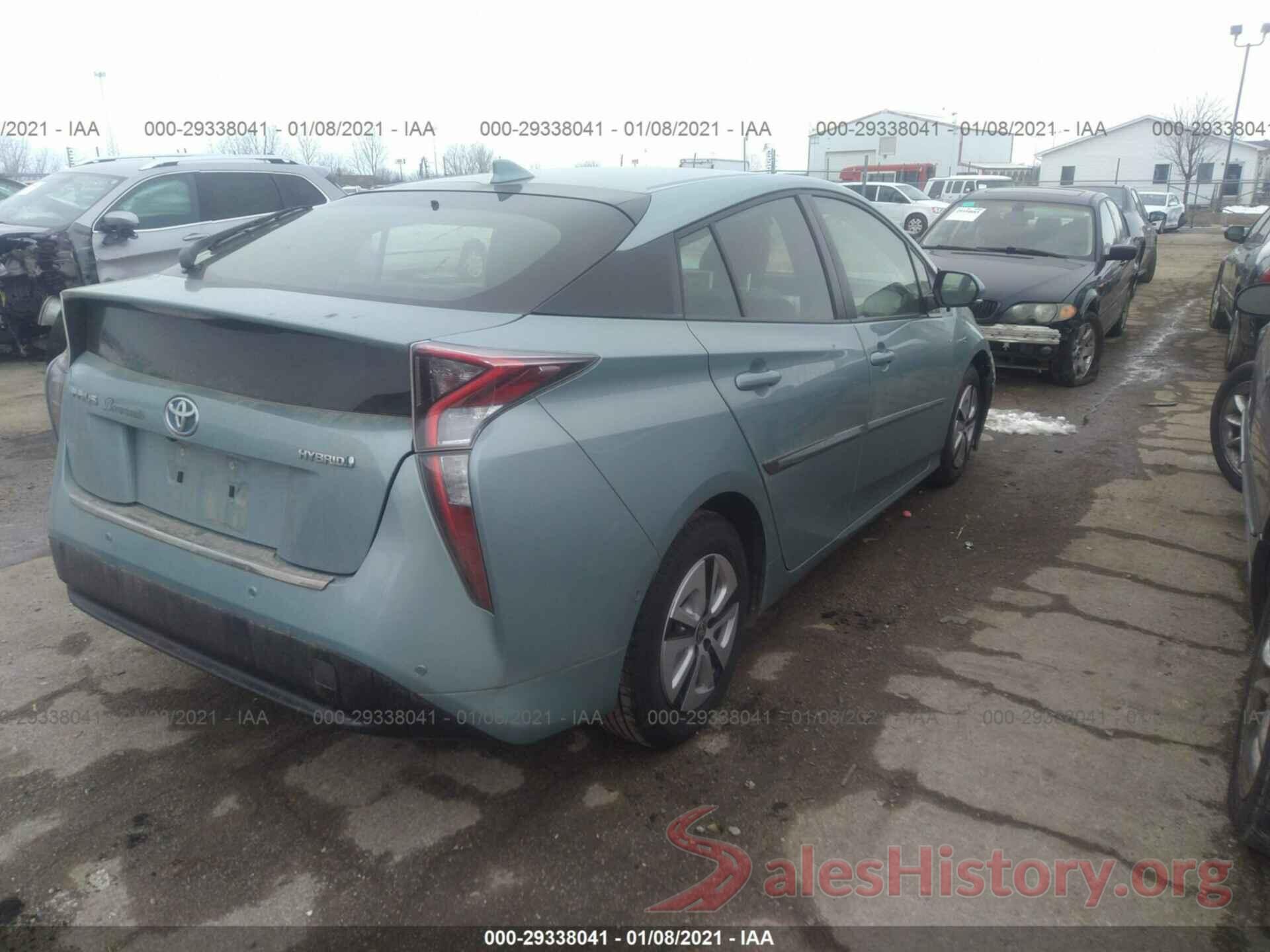 JTDKBRFU1J3585771 2018 TOYOTA PRIUS