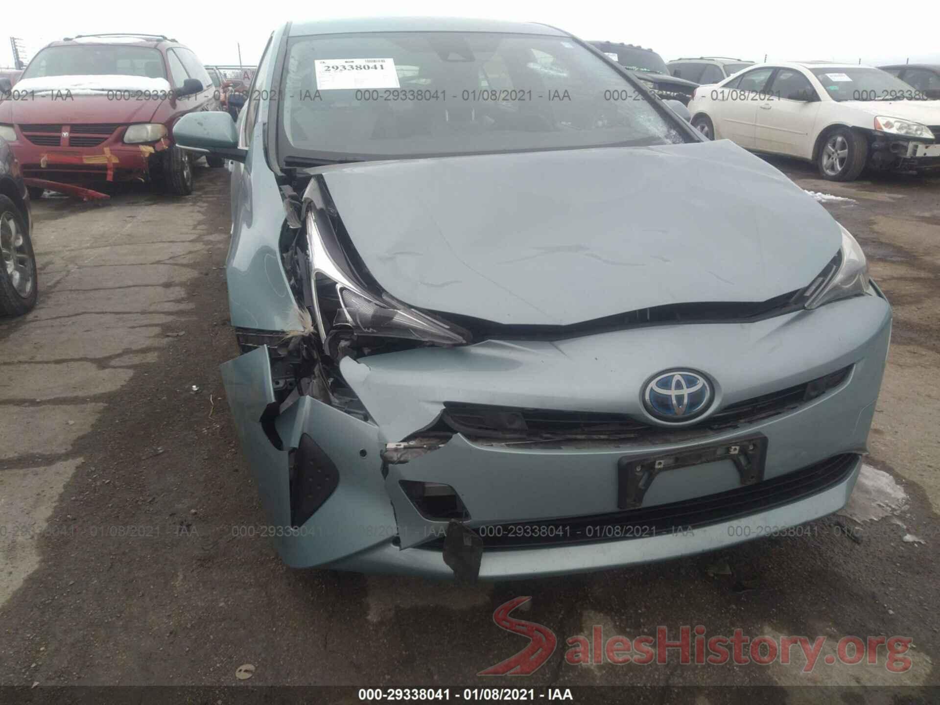 JTDKBRFU1J3585771 2018 TOYOTA PRIUS