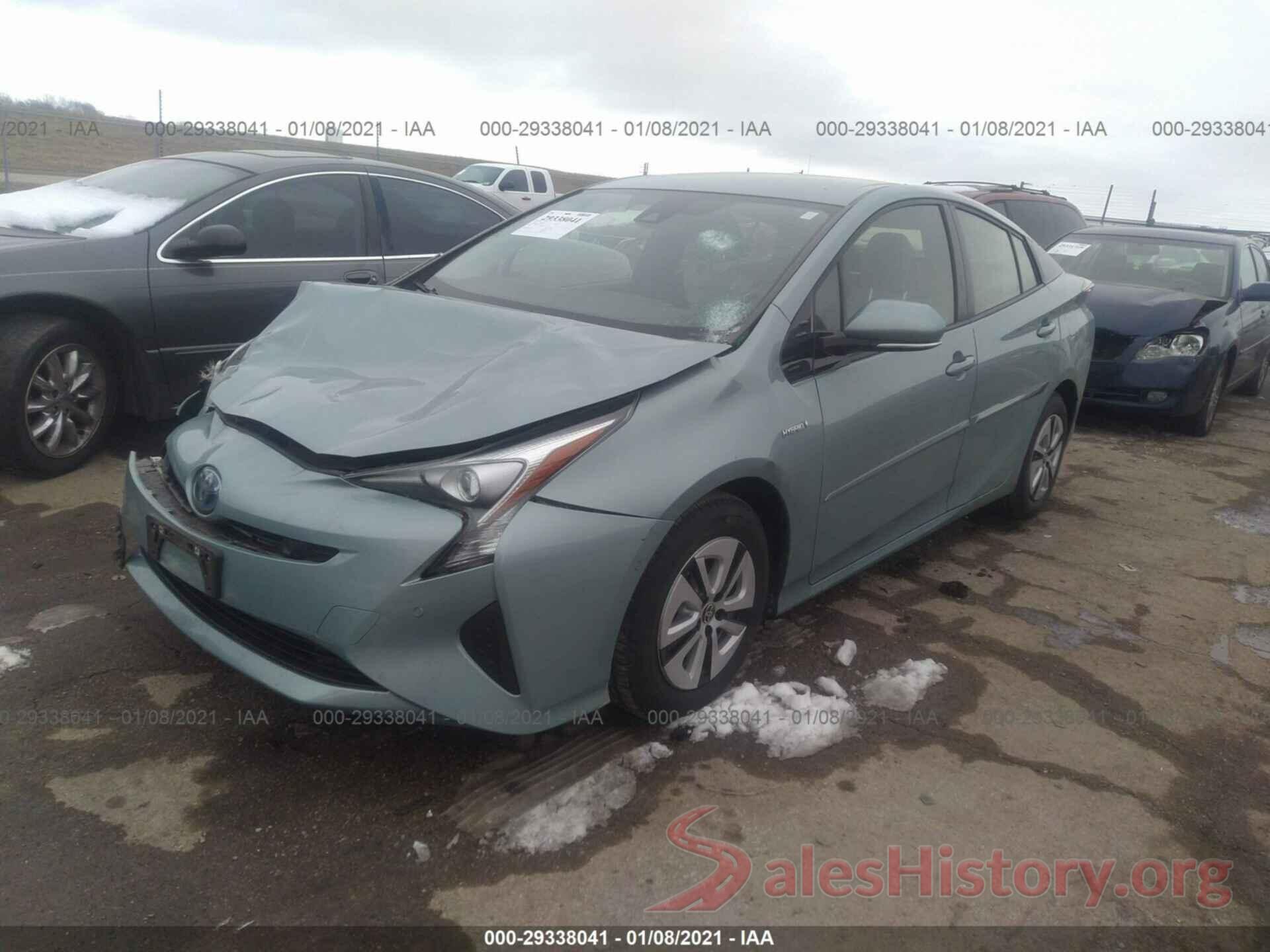 JTDKBRFU1J3585771 2018 TOYOTA PRIUS