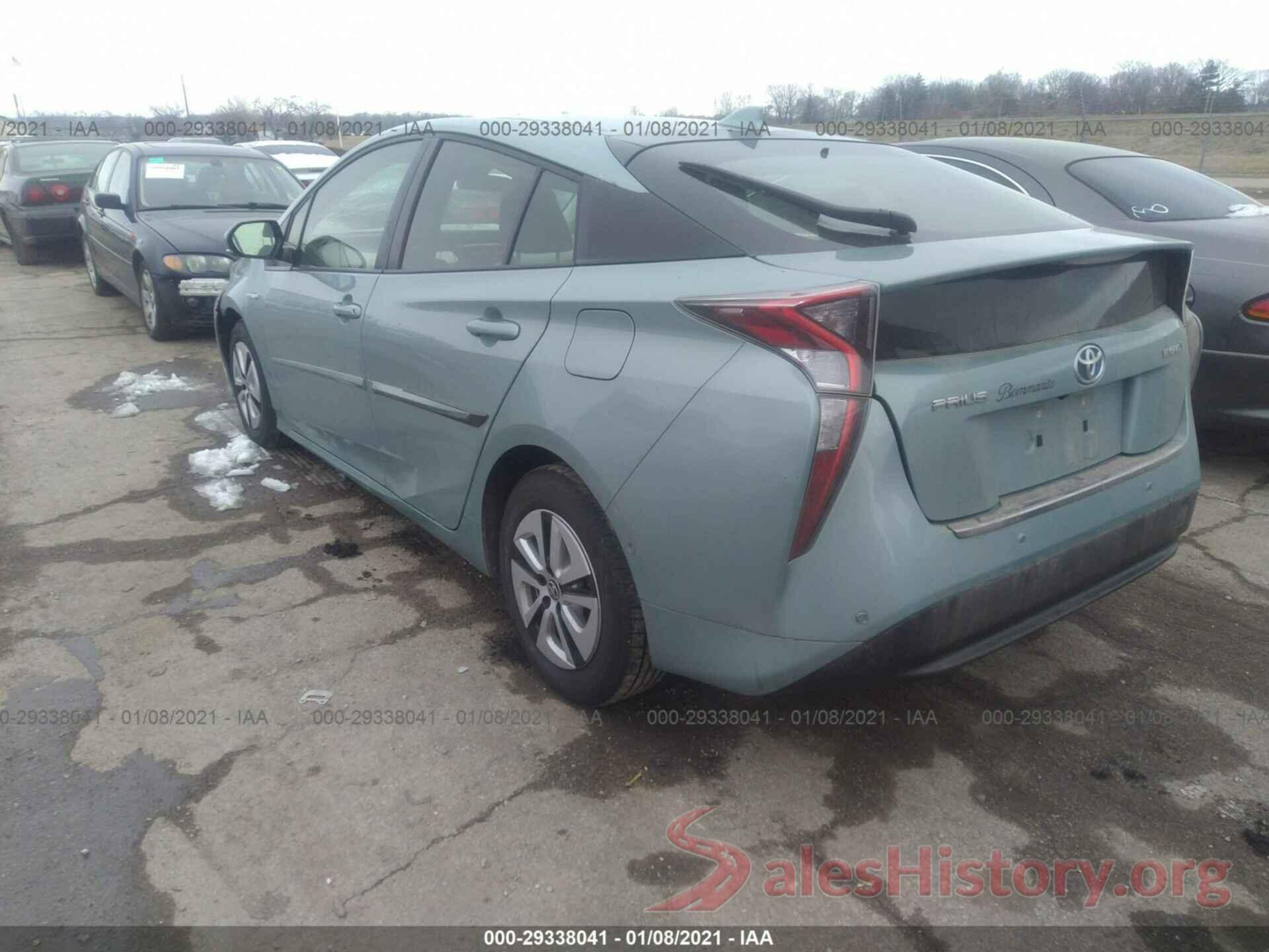 JTDKBRFU1J3585771 2018 TOYOTA PRIUS