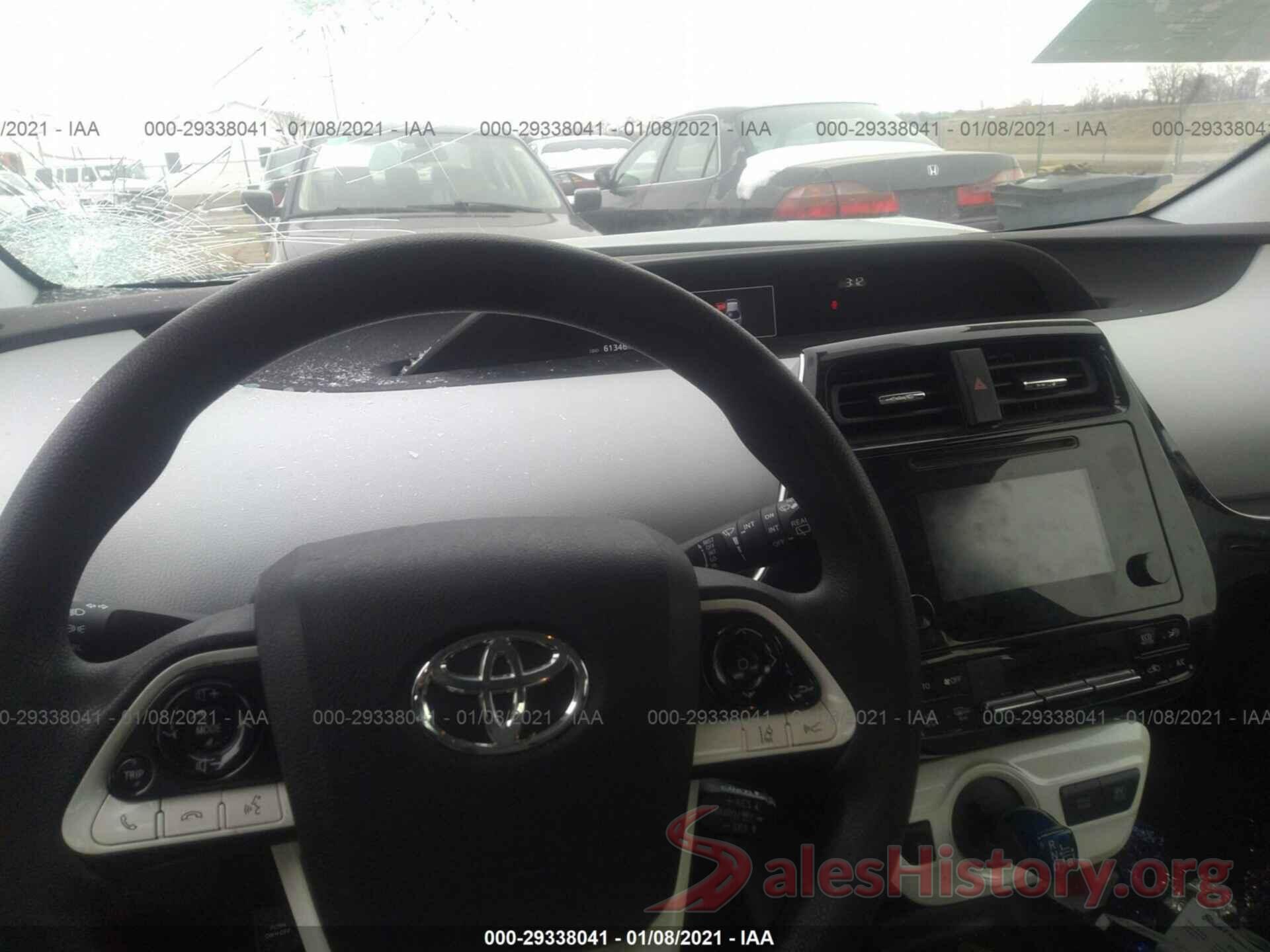 JTDKBRFU1J3585771 2018 TOYOTA PRIUS