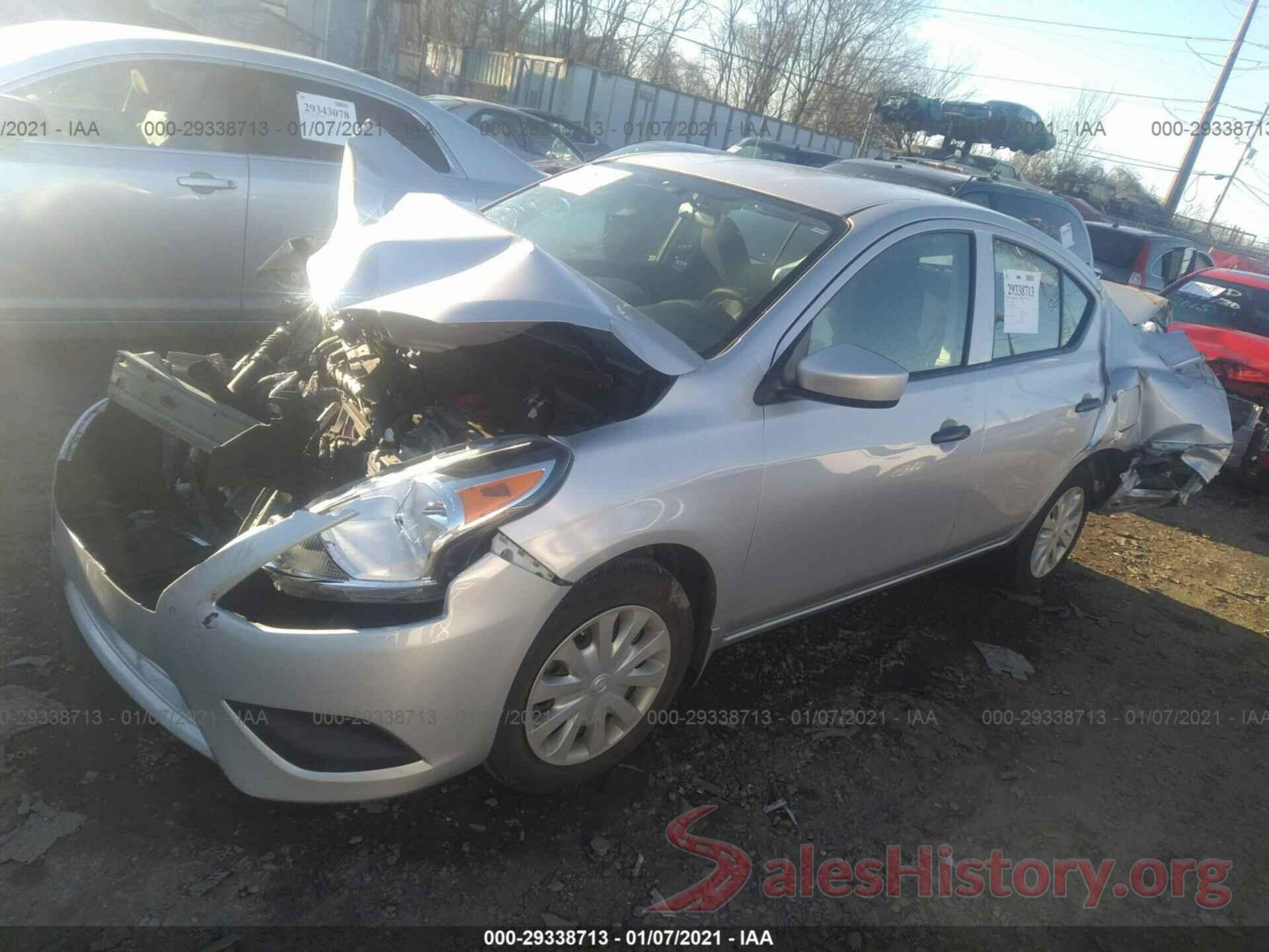 3N1CN7APXGL833937 2016 NISSAN VERSA