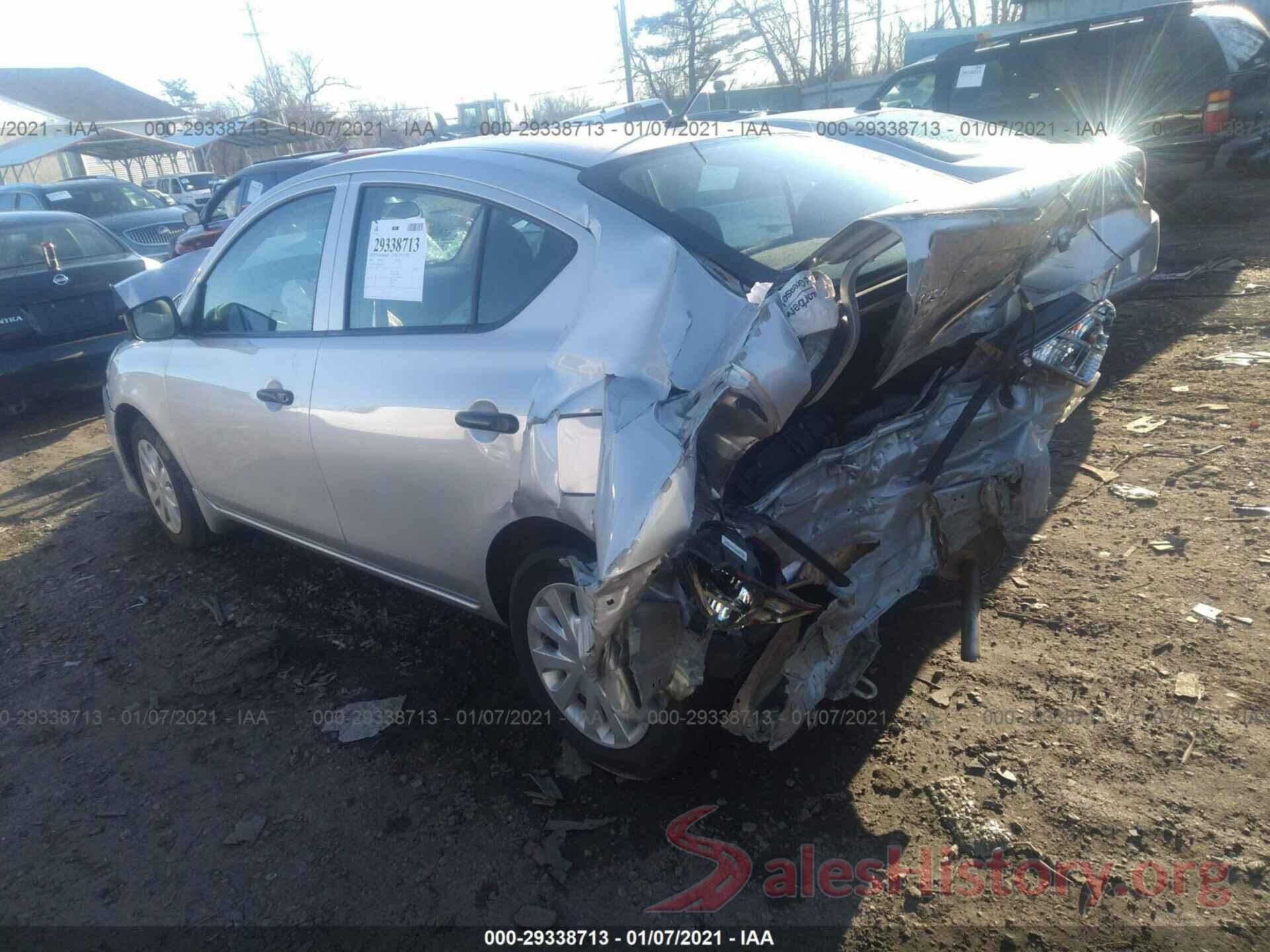 3N1CN7APXGL833937 2016 NISSAN VERSA