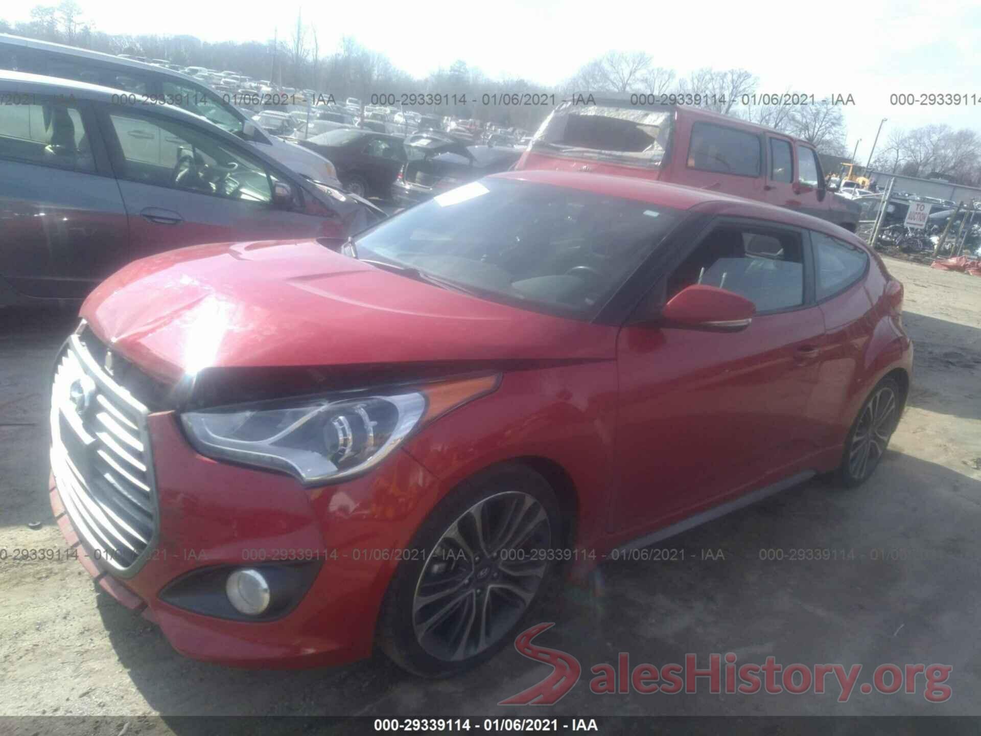 KMHTC6AE9GU294269 2016 HYUNDAI VELOSTER