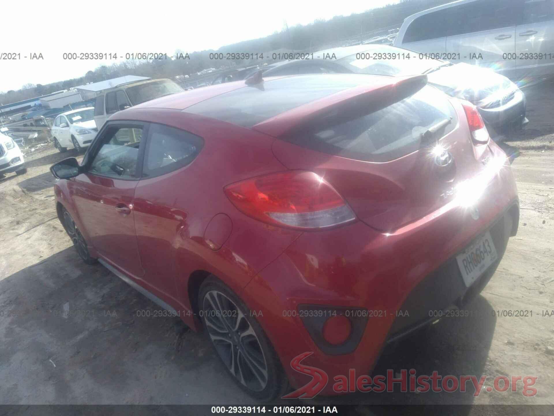 KMHTC6AE9GU294269 2016 HYUNDAI VELOSTER