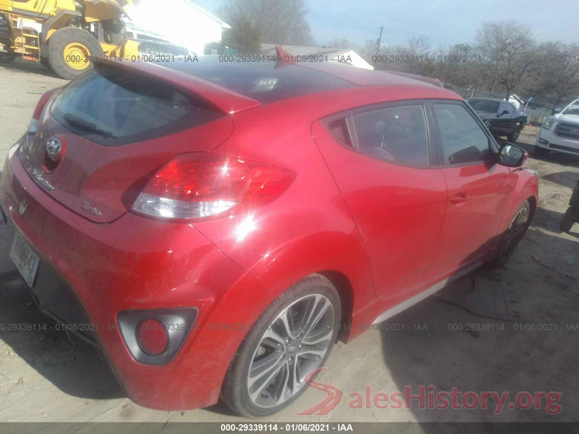 KMHTC6AE9GU294269 2016 HYUNDAI VELOSTER