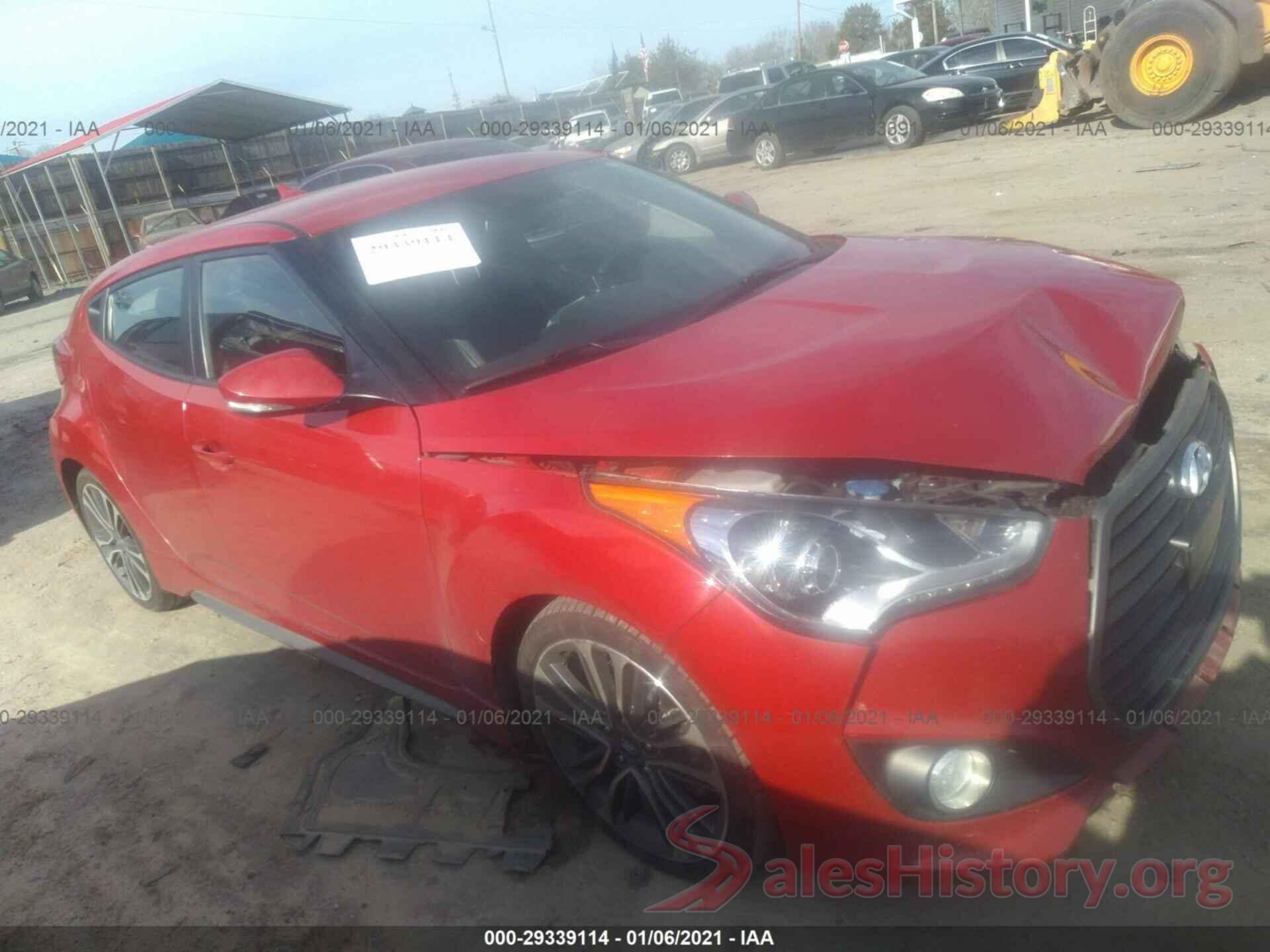 KMHTC6AE9GU294269 2016 HYUNDAI VELOSTER