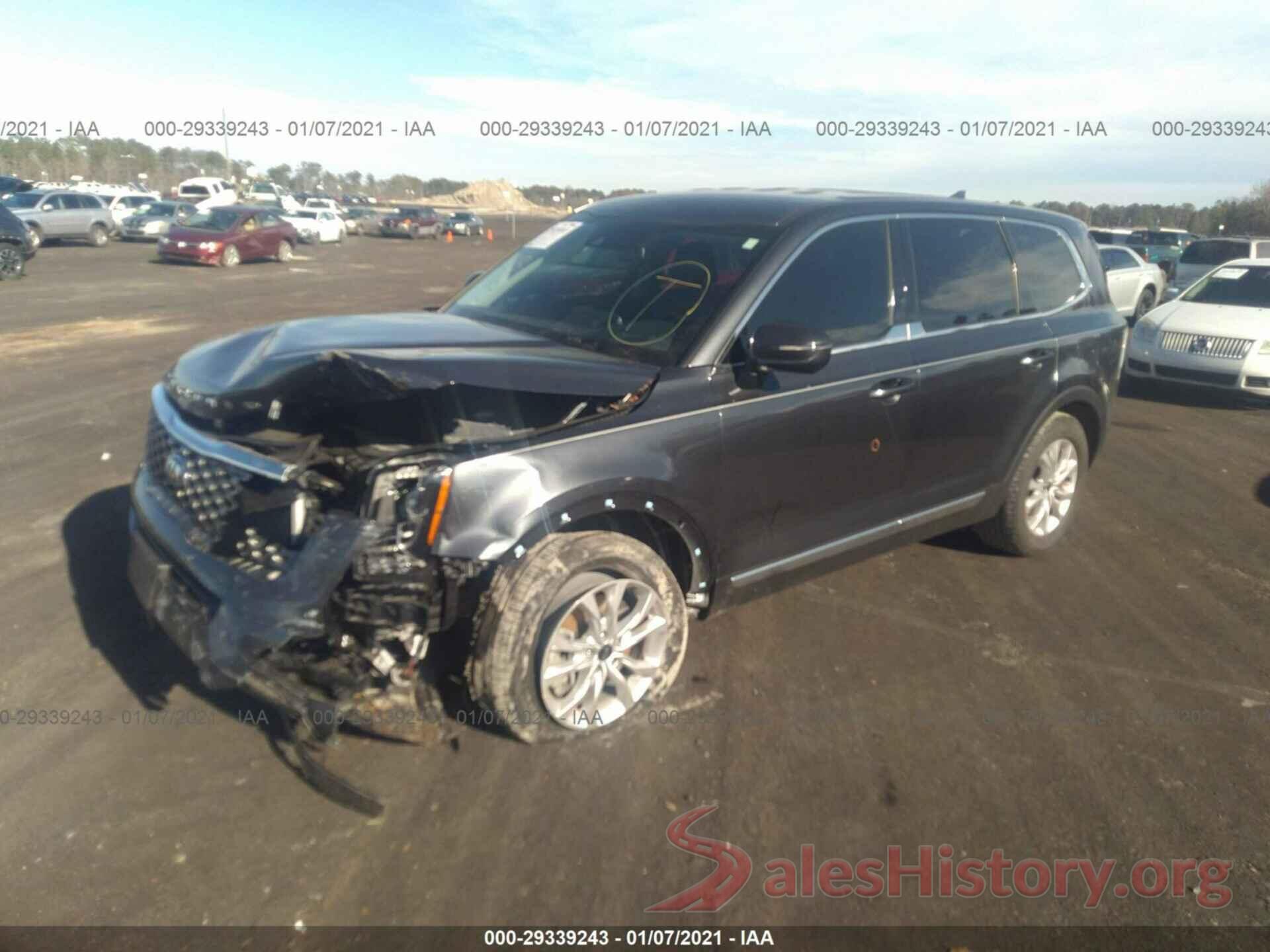 5XYP24HC0LG008659 2020 KIA TELLURIDE