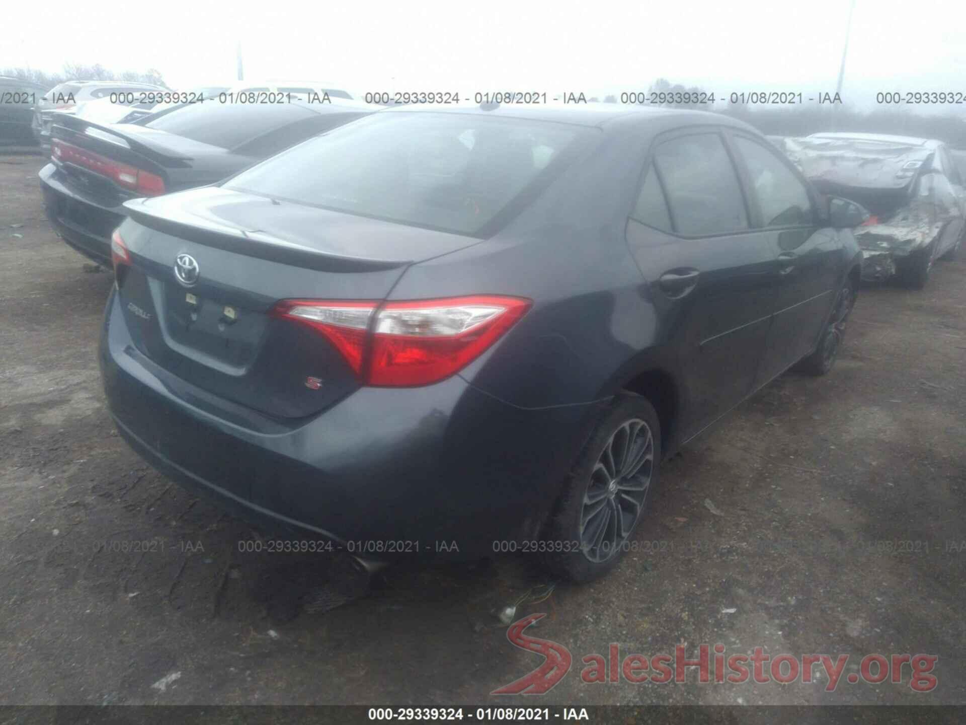 5YFBURHE4GP479797 2016 TOYOTA COROLLA