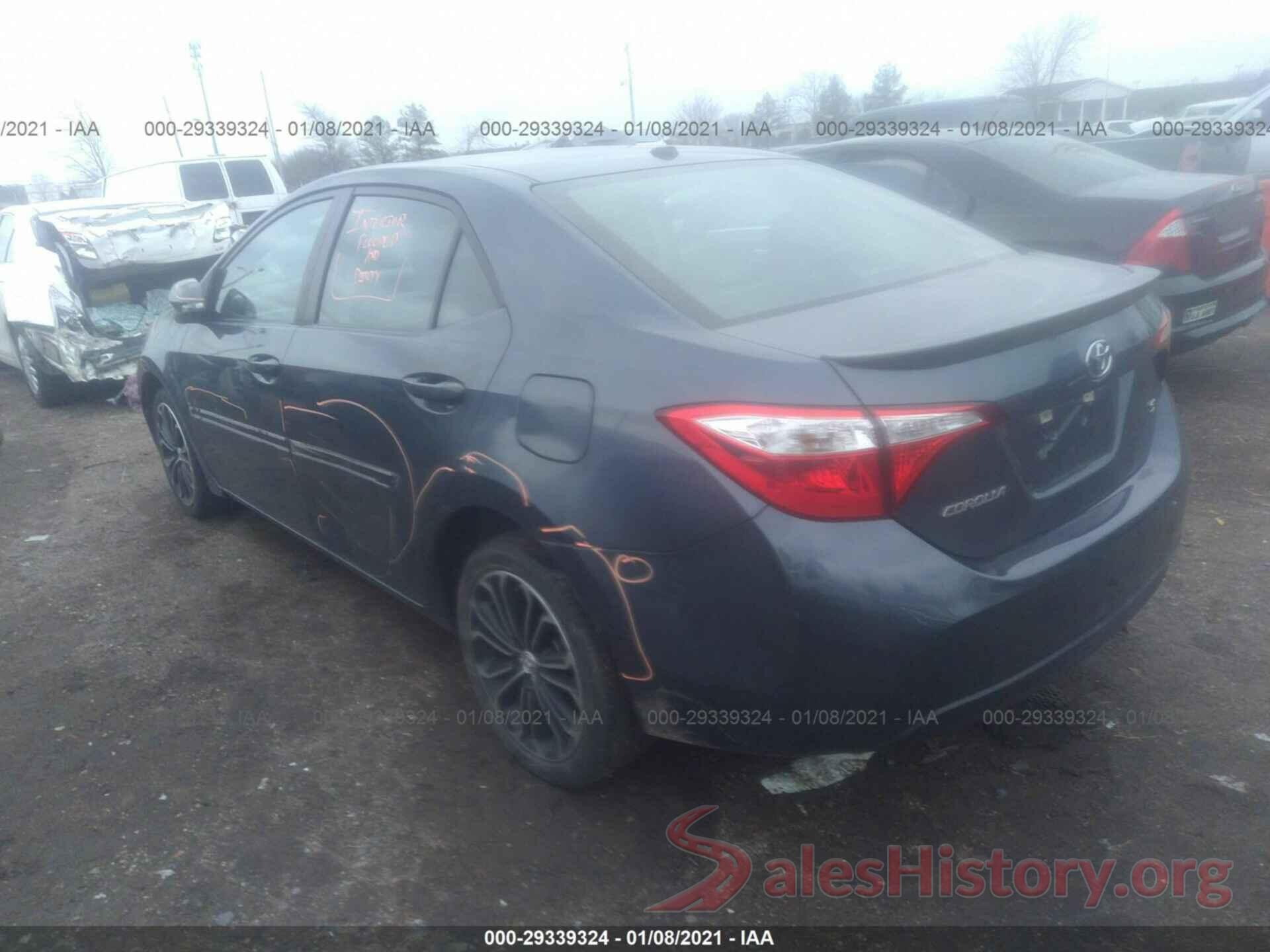 5YFBURHE4GP479797 2016 TOYOTA COROLLA