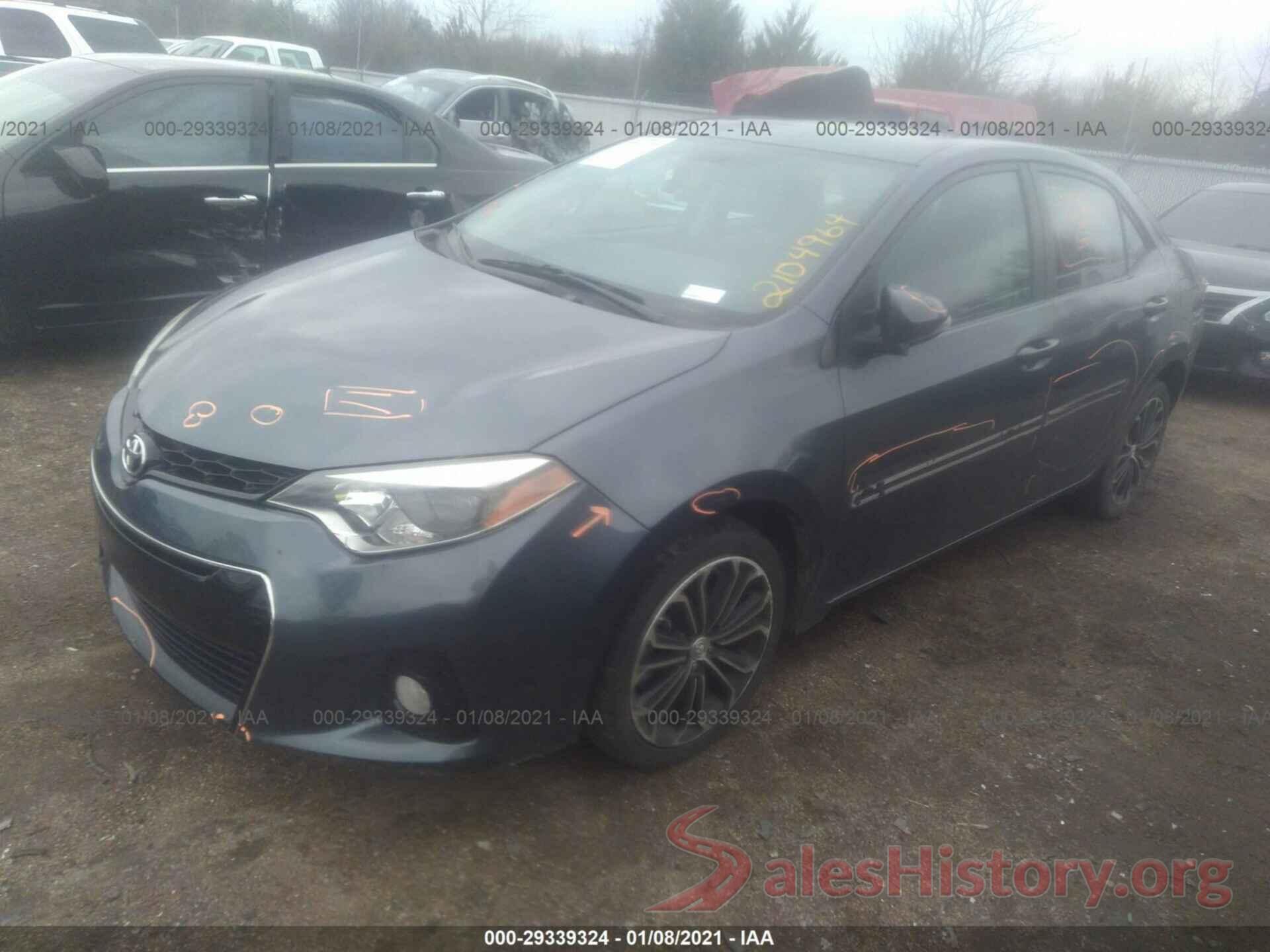 5YFBURHE4GP479797 2016 TOYOTA COROLLA