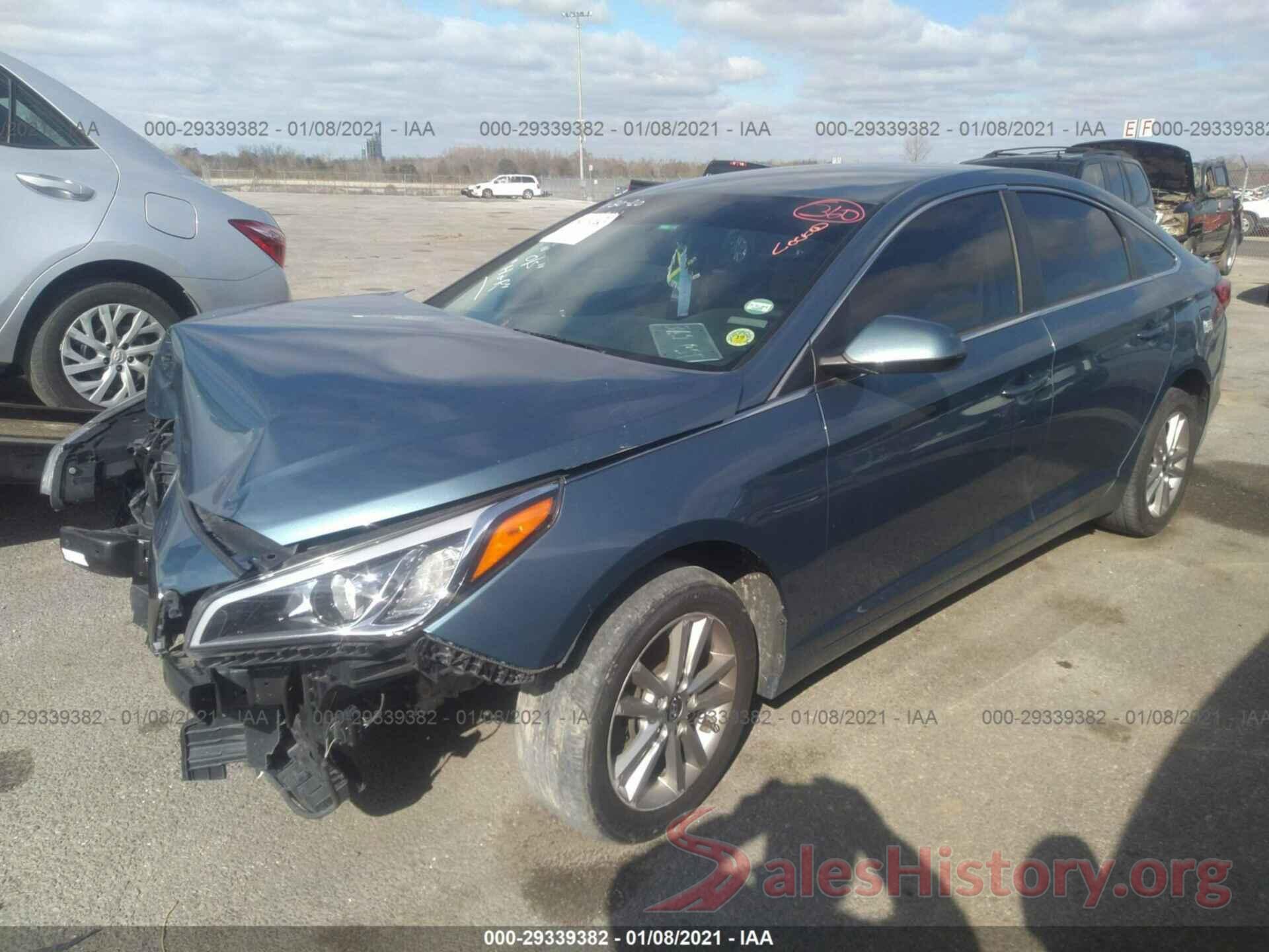 5NPE24AFXHH510865 2017 HYUNDAI SONATA