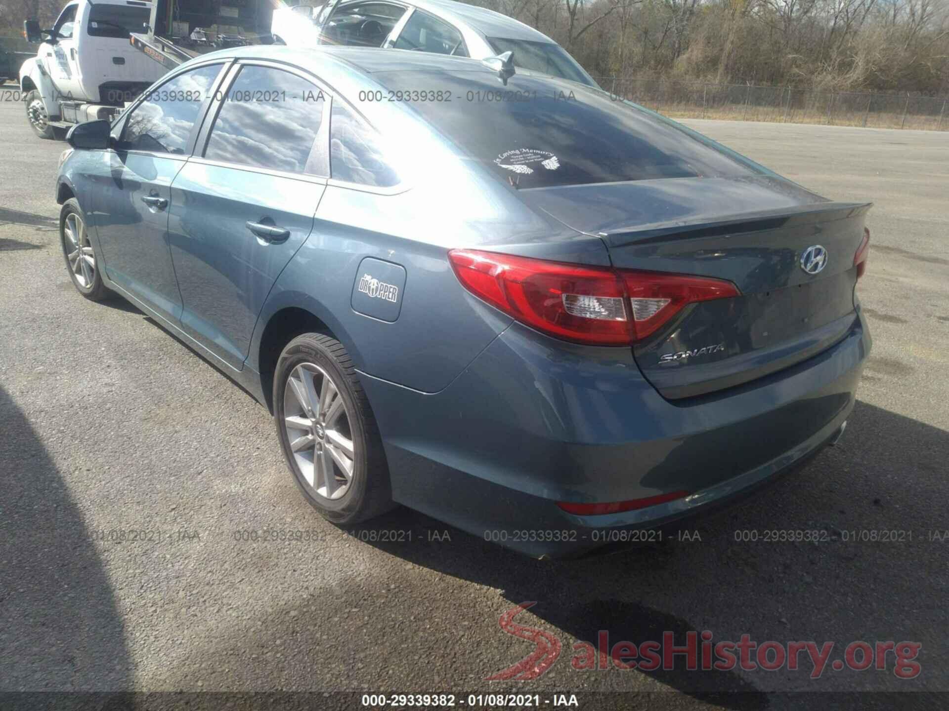 5NPE24AFXHH510865 2017 HYUNDAI SONATA