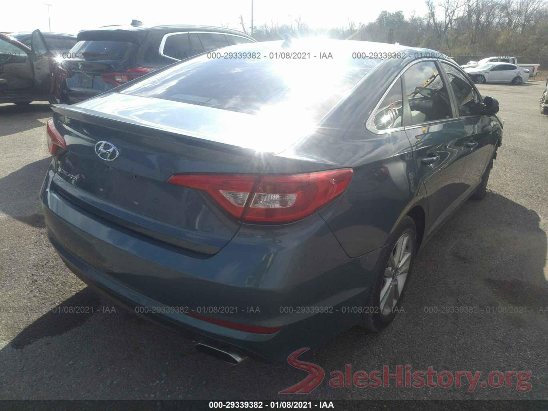 5NPE24AFXHH510865 2017 HYUNDAI SONATA