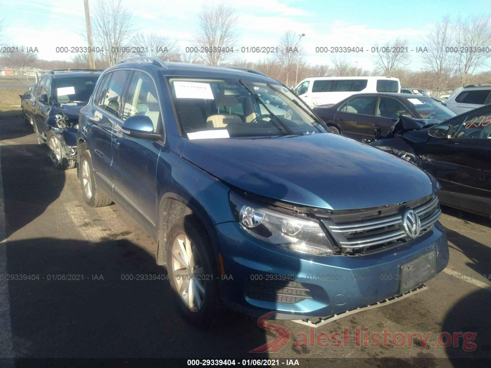 WVGSV7AX2HK025122 2017 VOLKSWAGEN TIGUAN