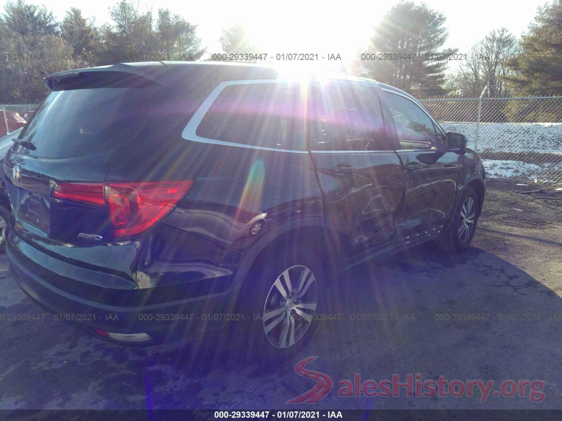 5FNYF6H5XHB095474 2017 HONDA PILOT