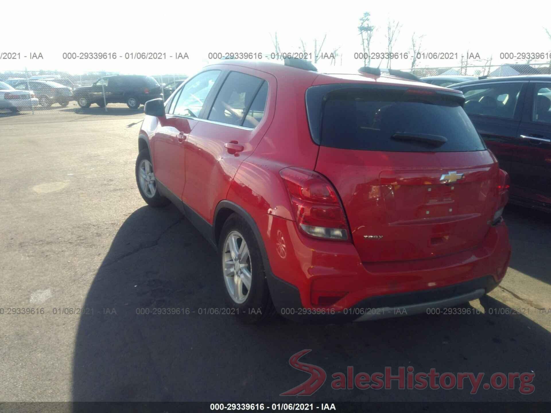 3GNCJLSB5HL185050 2017 CHEVROLET TRAX