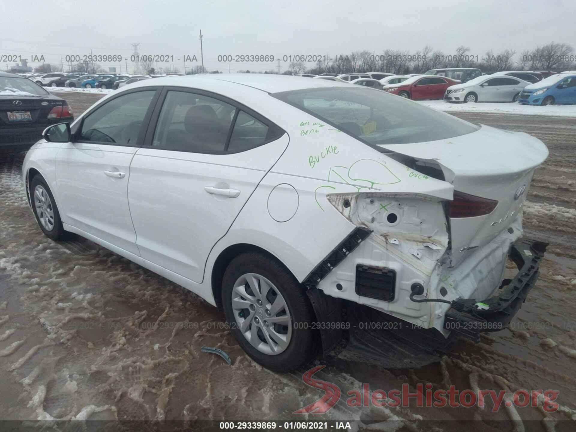 5NPD74LF3KH433029 2019 HYUNDAI ELANTRA