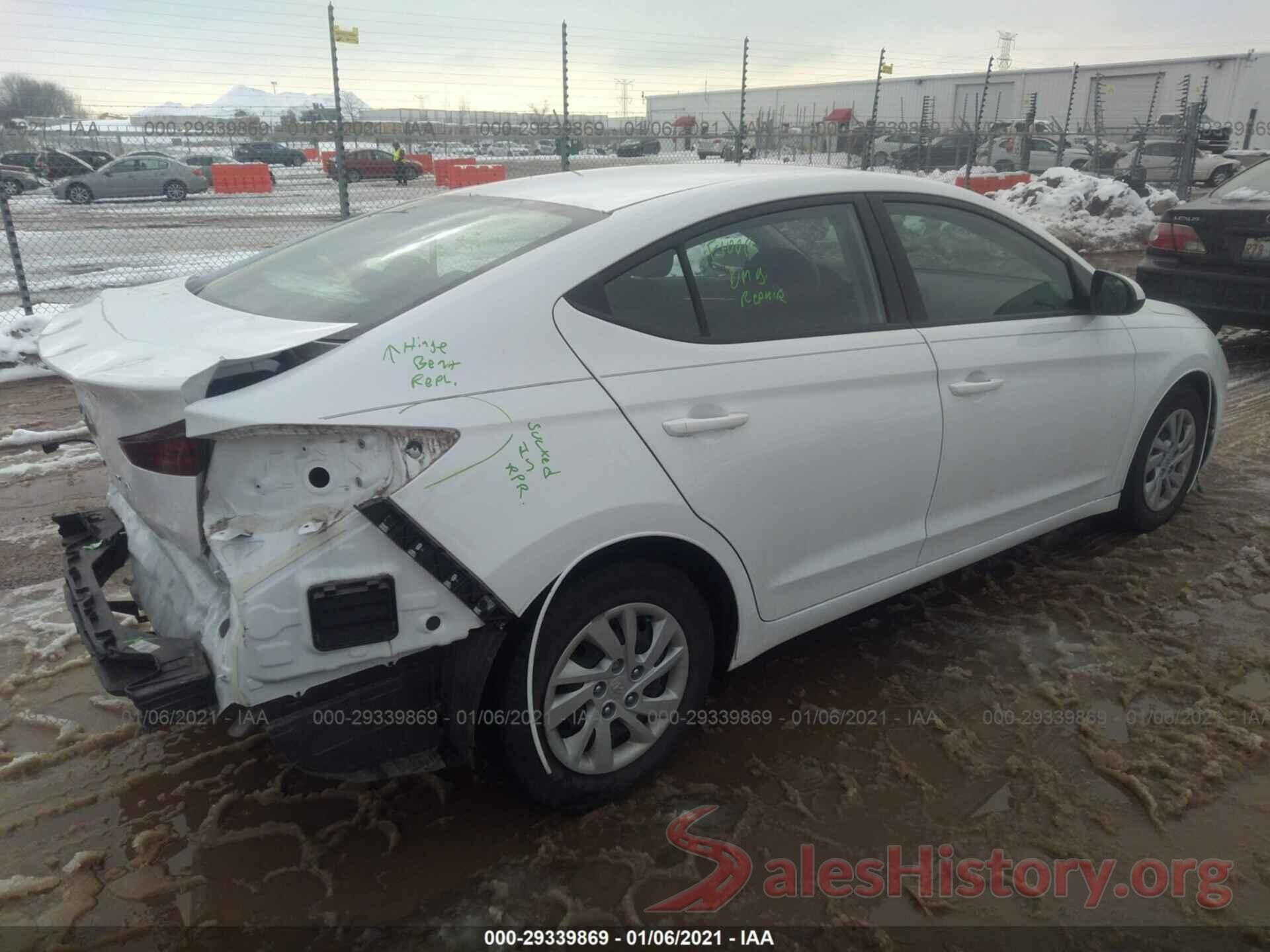 5NPD74LF3KH433029 2019 HYUNDAI ELANTRA