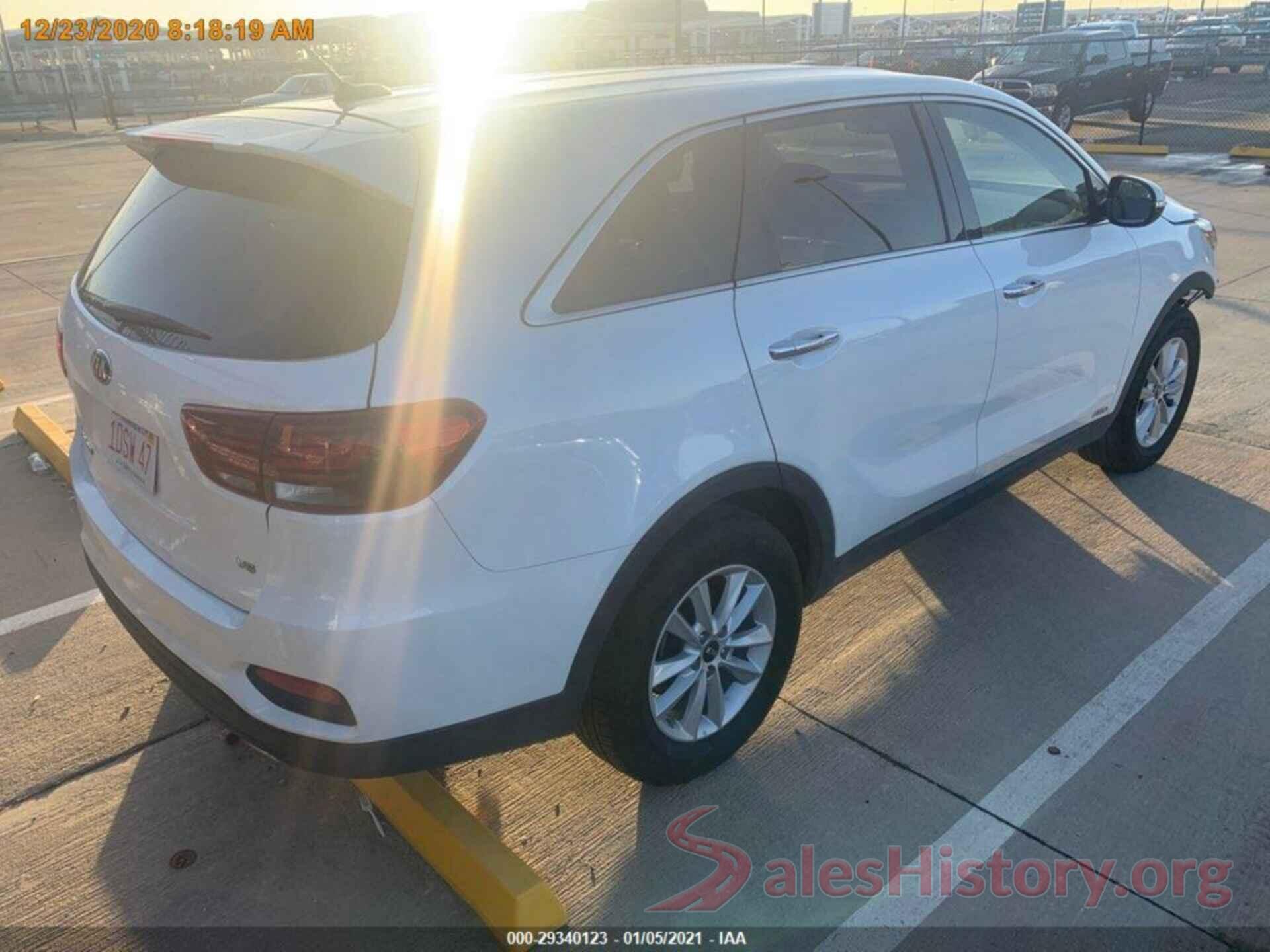 5XYPGDA55LG615296 2020 KIA SORENTO