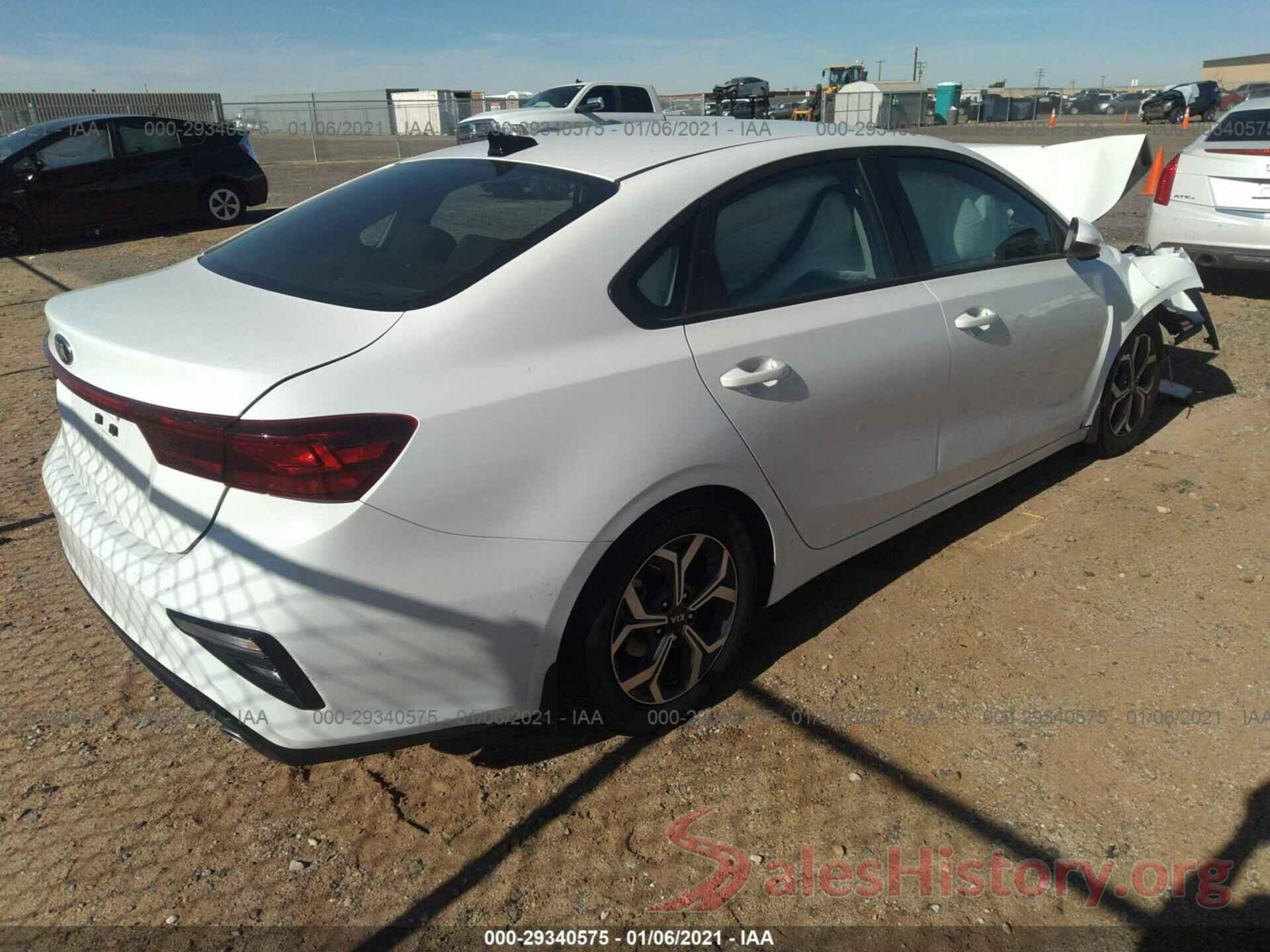 3KPF24AD4LE170077 2020 KIA FORTE