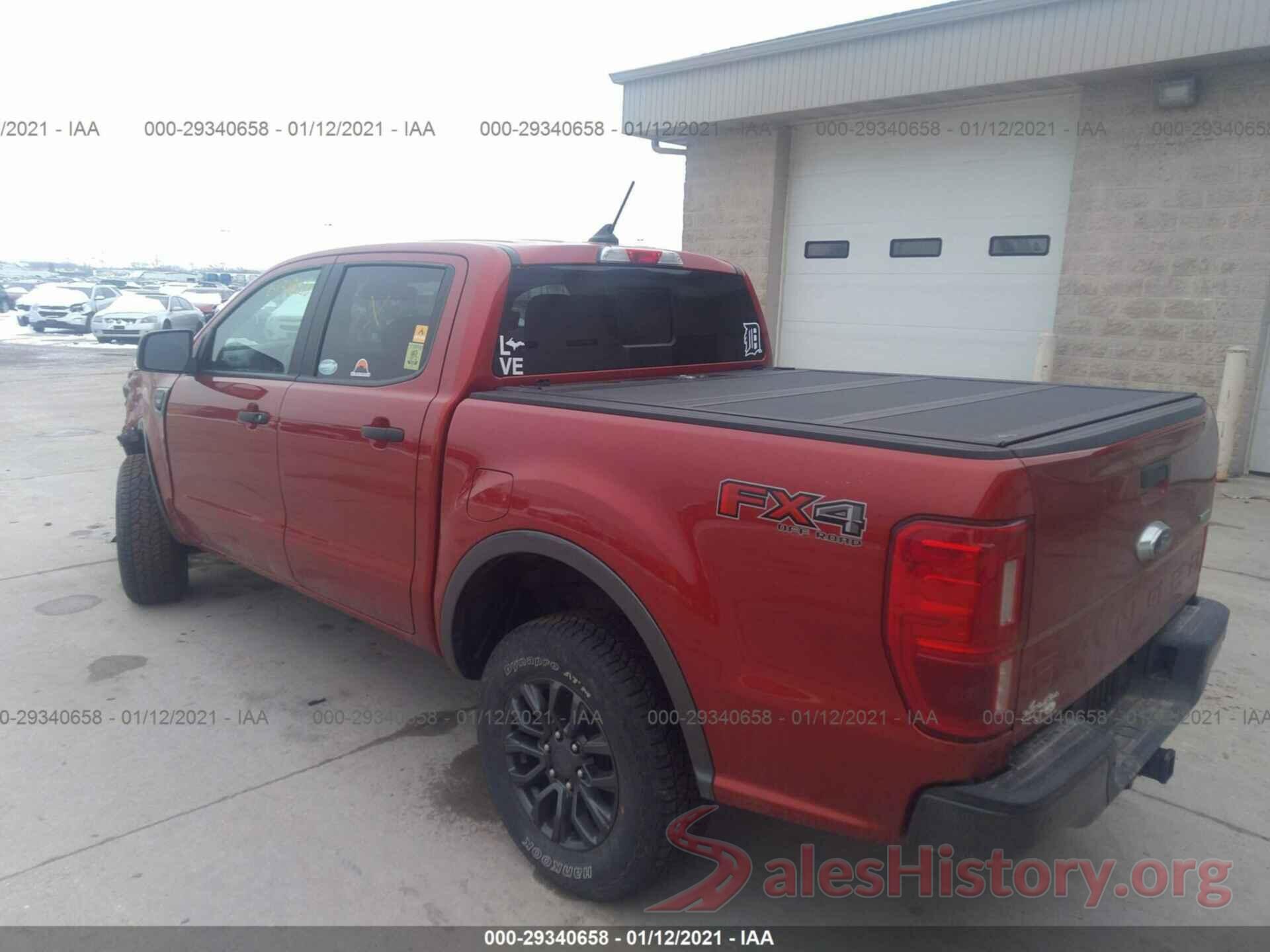 1FTER4FH3KLA17456 2019 FORD RANGER