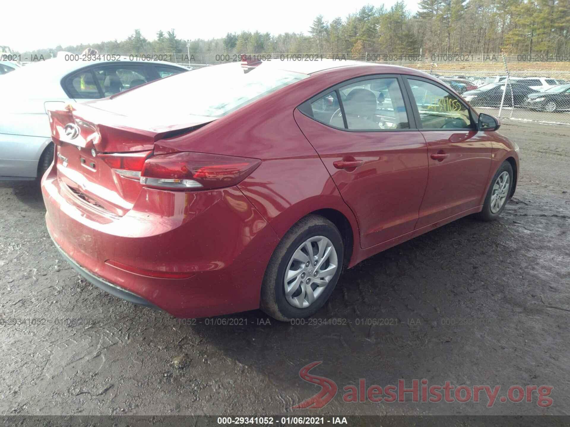 KMHD74LF1HU091672 2017 HYUNDAI ELANTRA