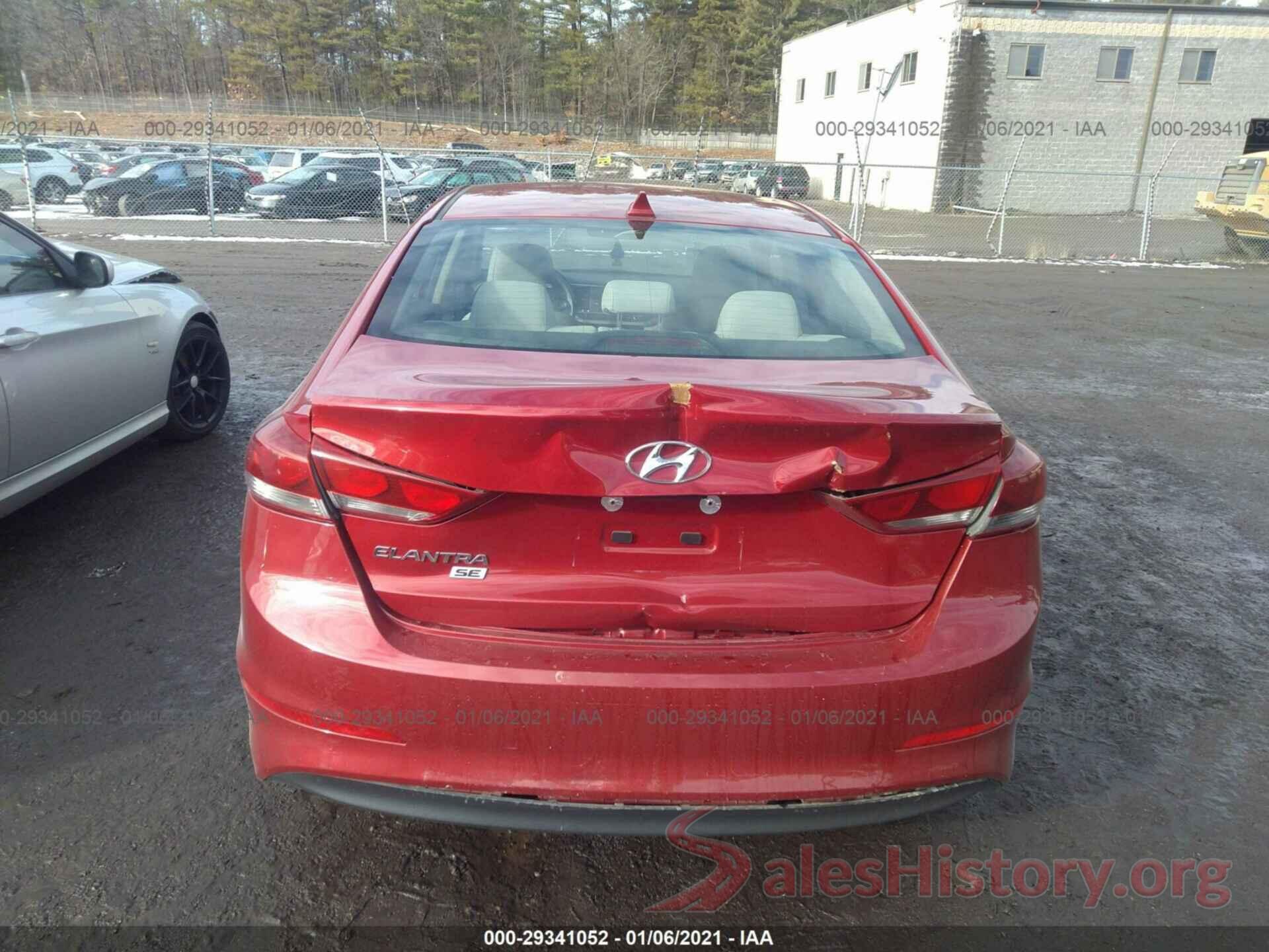 KMHD74LF1HU091672 2017 HYUNDAI ELANTRA