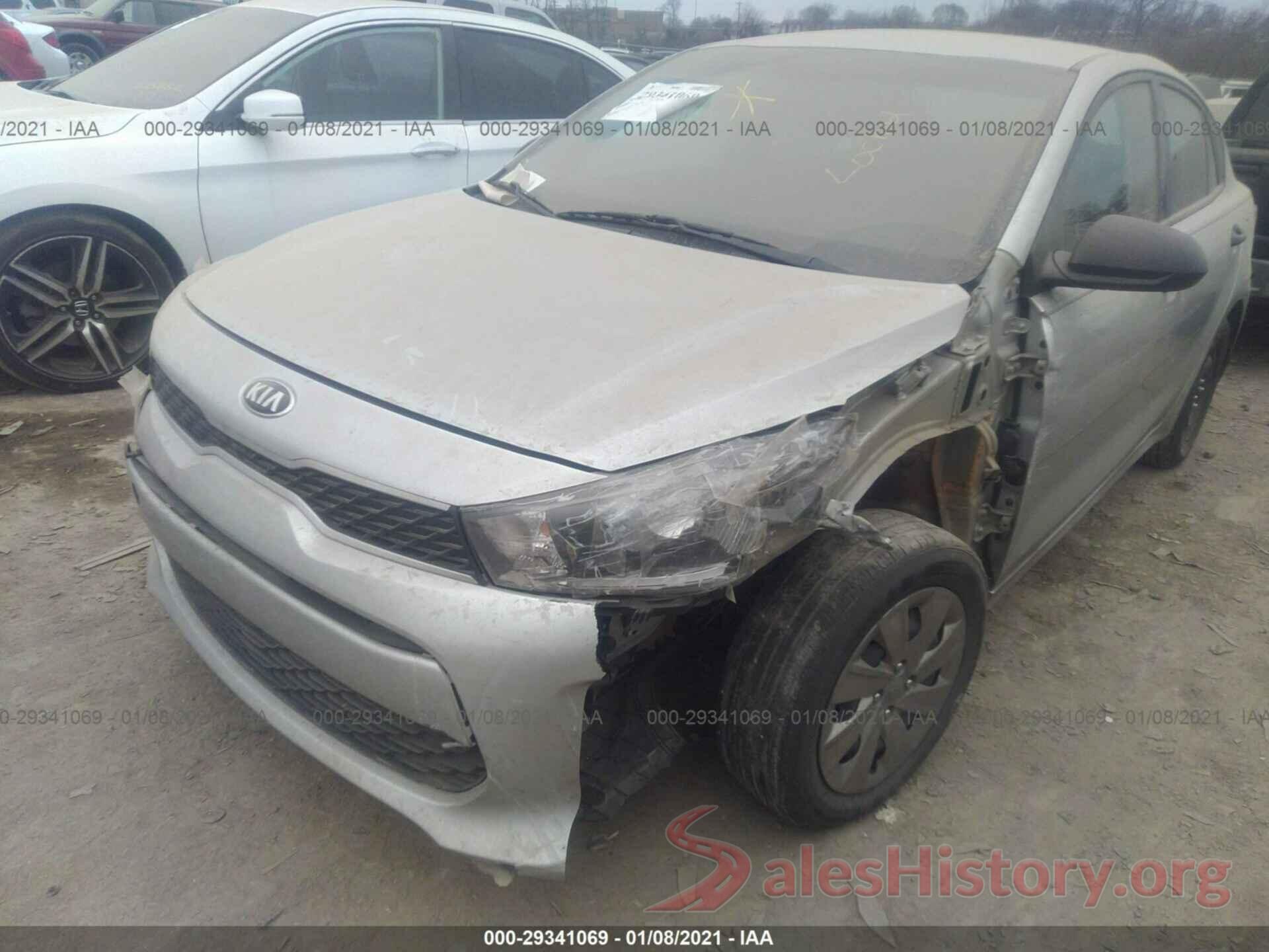 3KPA24AB0JE067972 2018 KIA RIO