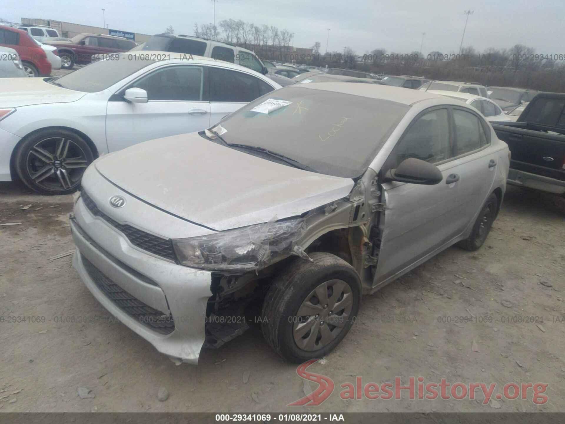 3KPA24AB0JE067972 2018 KIA RIO